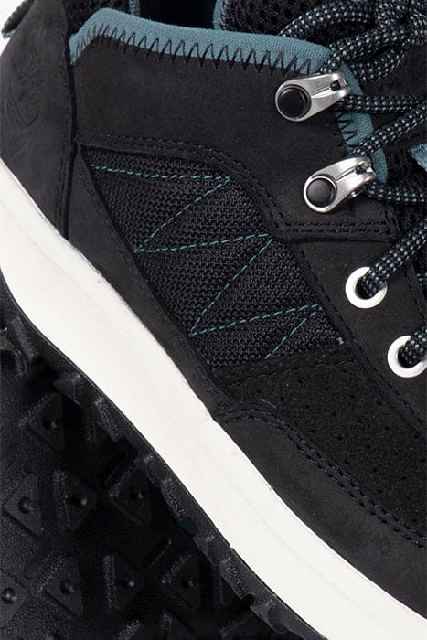GREENSTRIDE MOTION 6 LOW LACE UP SNEAKER BLACK NUBUCK WITH W 4
