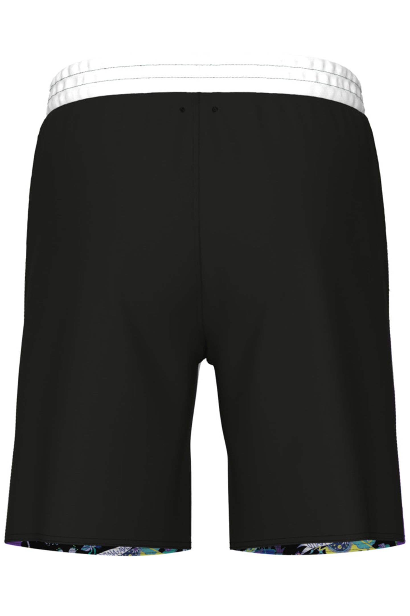 MEN'S ARENA FUN PLANET BERMUDA PANEL WHITE-BLACK-MULTI 5