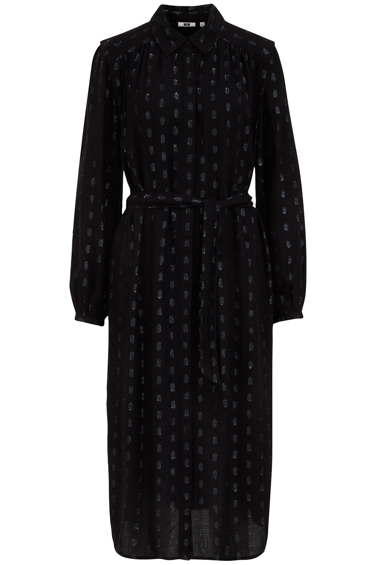 DRESS MID LENGTH BLACK 3