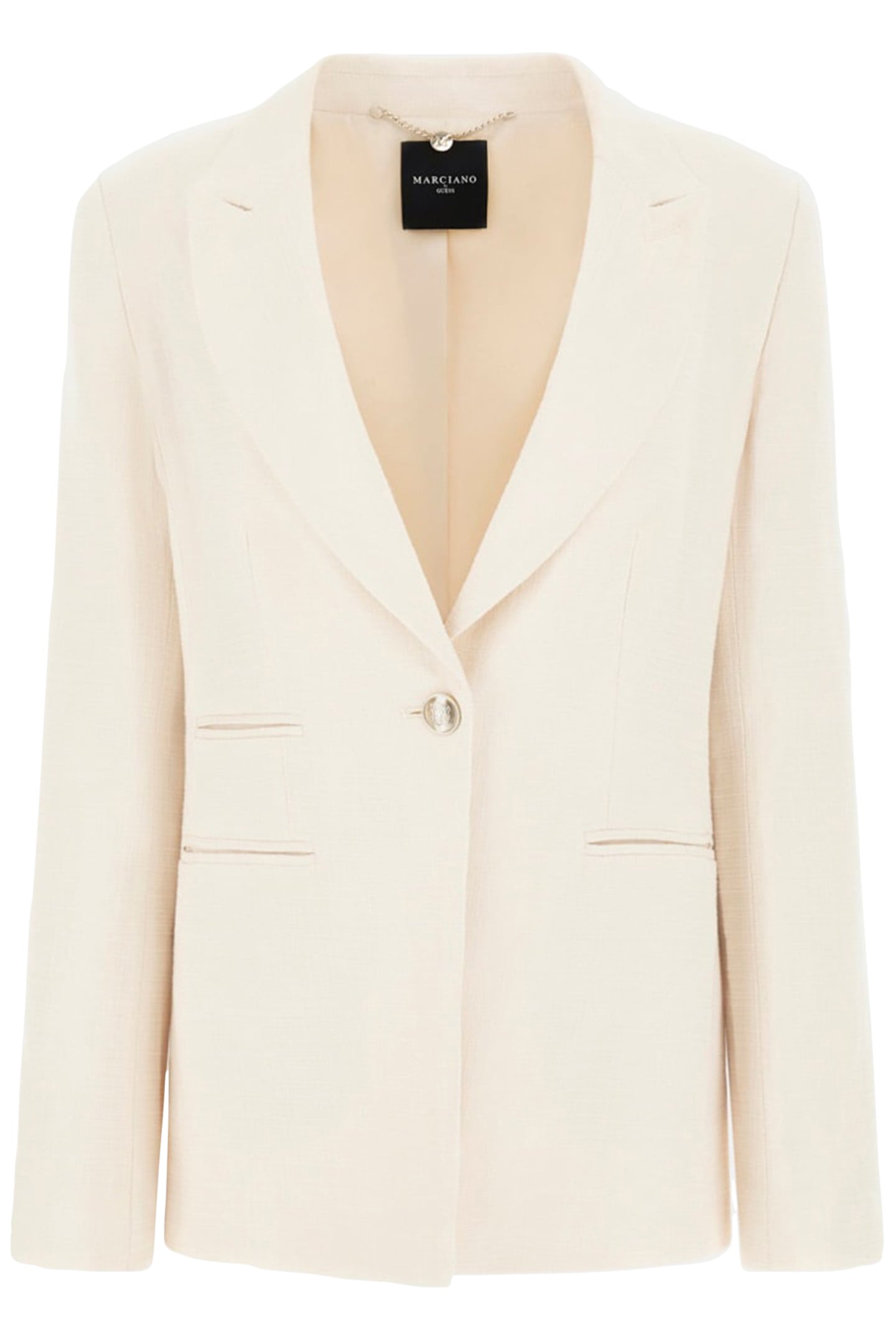 MARCIANO BY GUESS DANIELLE BLAZER EGGSHELL ECRU 4