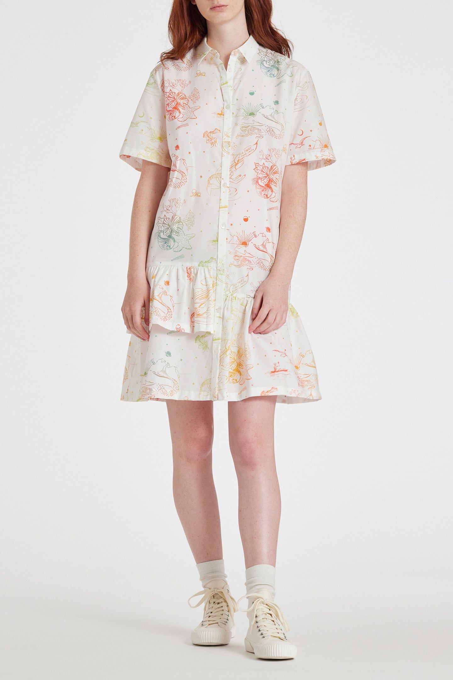 WOMENS DRESS WHITE 3
