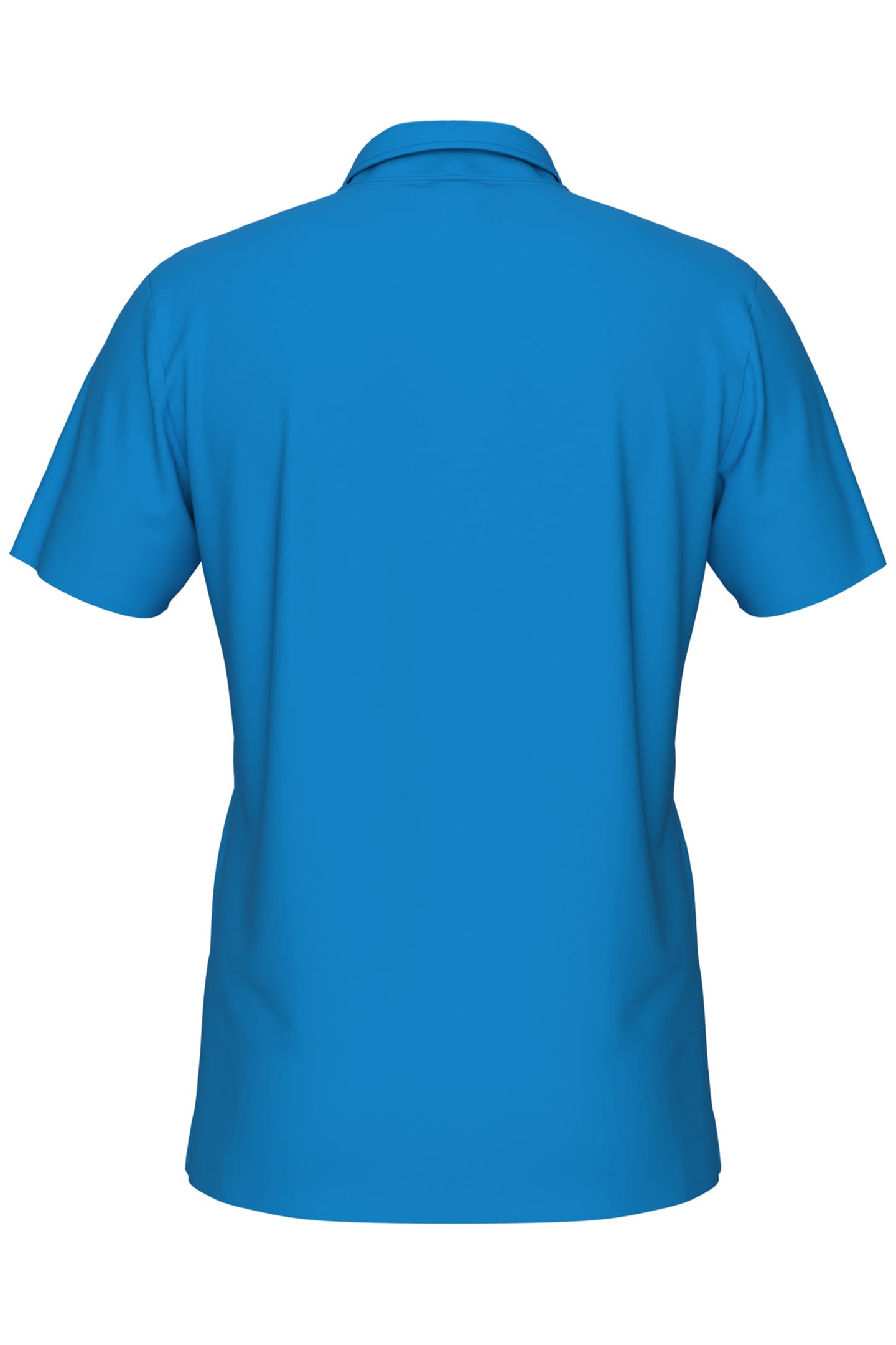 MEN'S POLOSHIRT POCKET SOLID BLUE LAKE 5