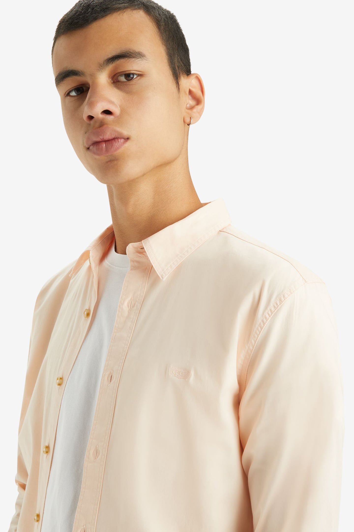 LS BATTERY HM SHIRT SLIM BARELY PINK 5