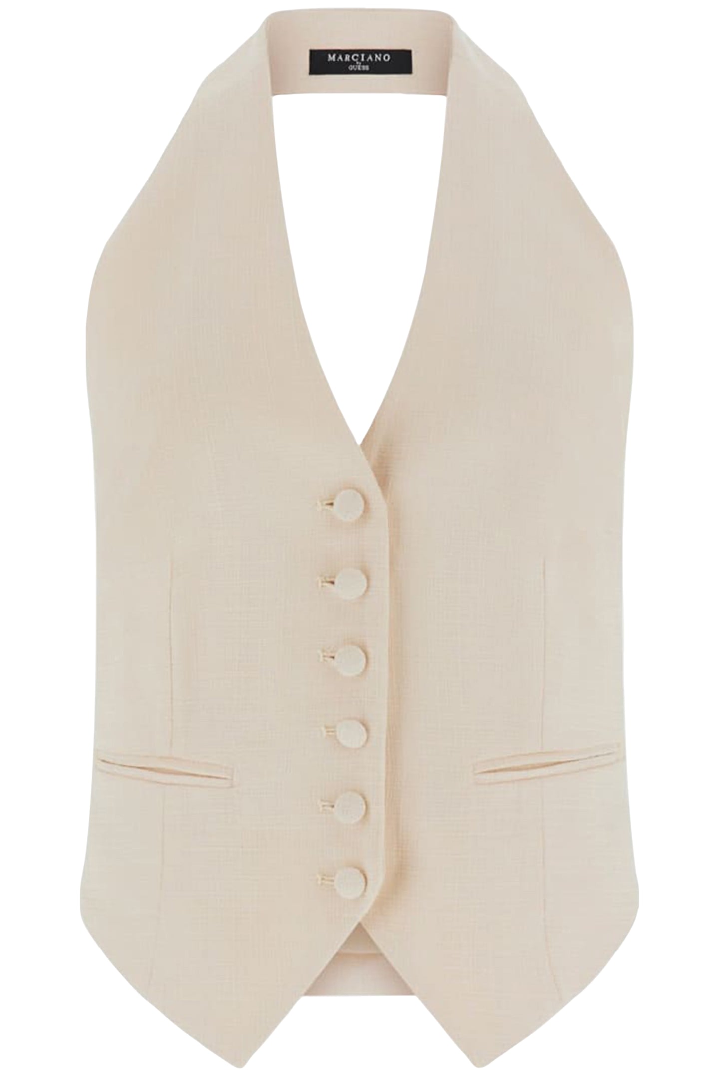 MARCIANO BY GUESS DANIELLE VEST EGGSHELL ECRU 3