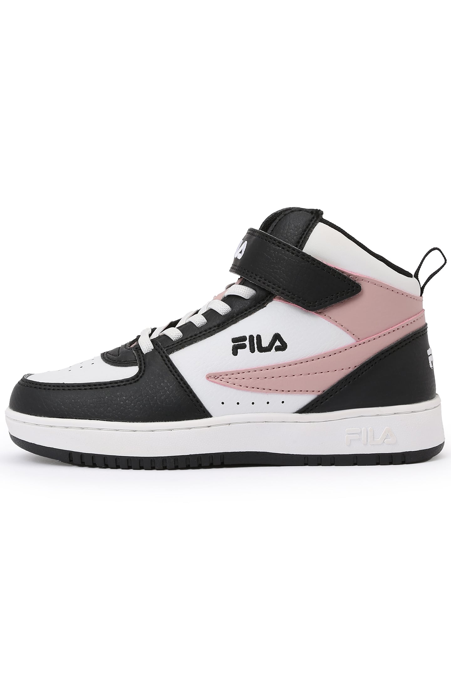 LEVANTO MID KIDS UNISEX WHITE-BLACK-PALE MAUVE 1