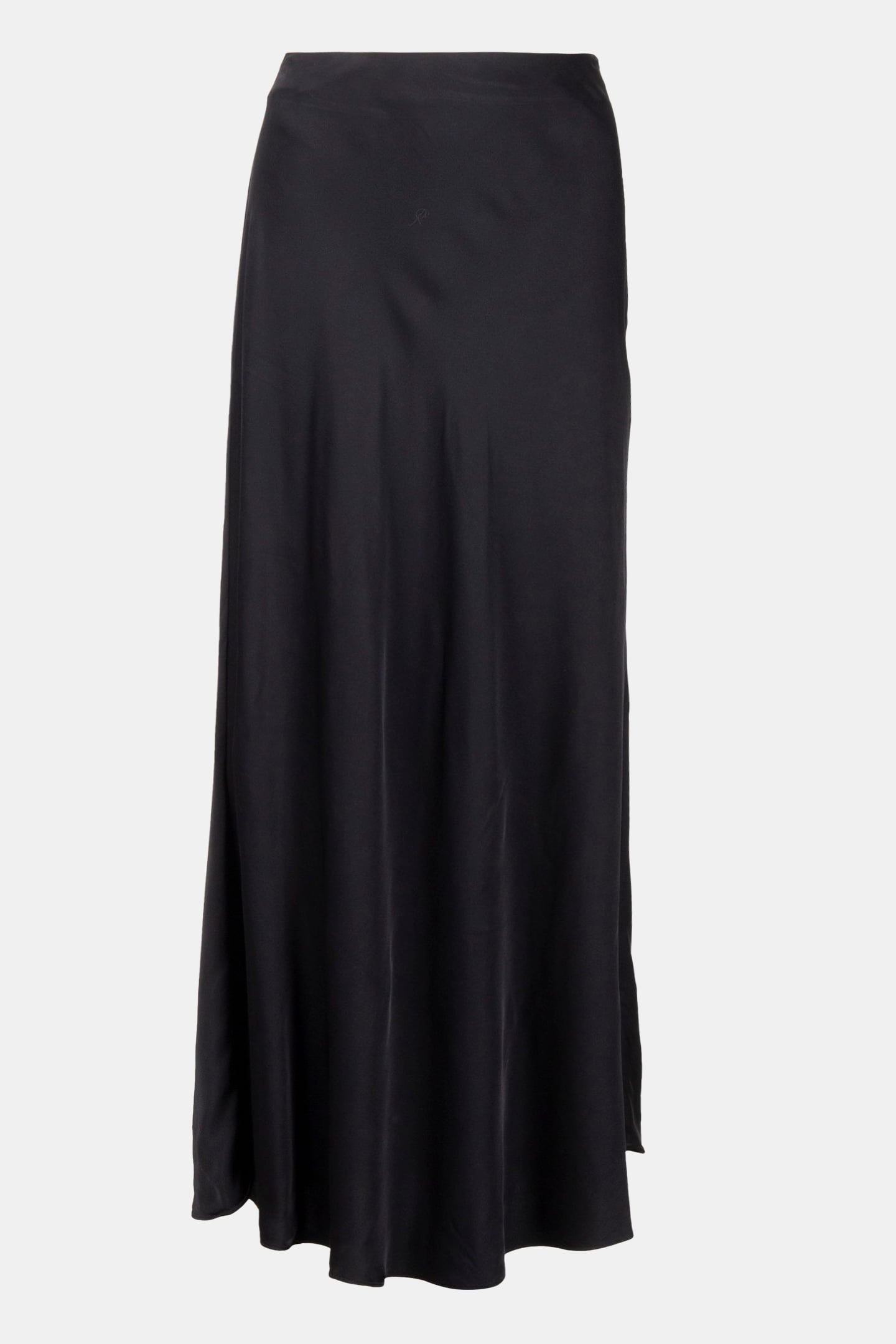 ENNIS SATIN SKIRT UK LGTH BLACK 3