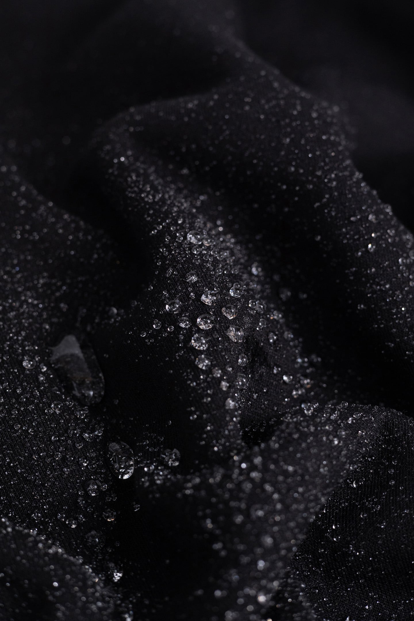 BLACK ZIPPED WATERPROOF BREATHABLE CARDIGAN 8