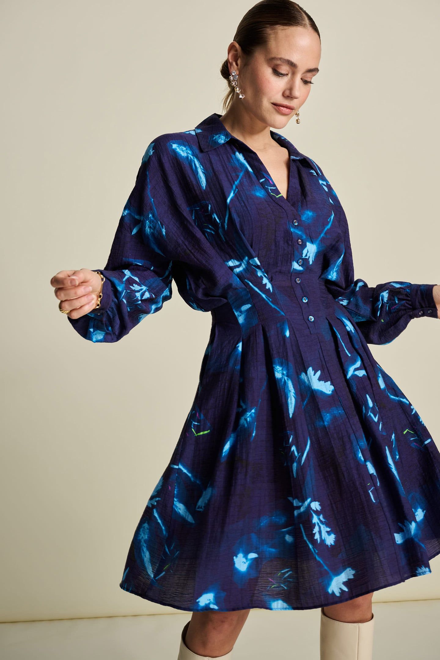 DRESS - FEATHERS AND FLORALS 6