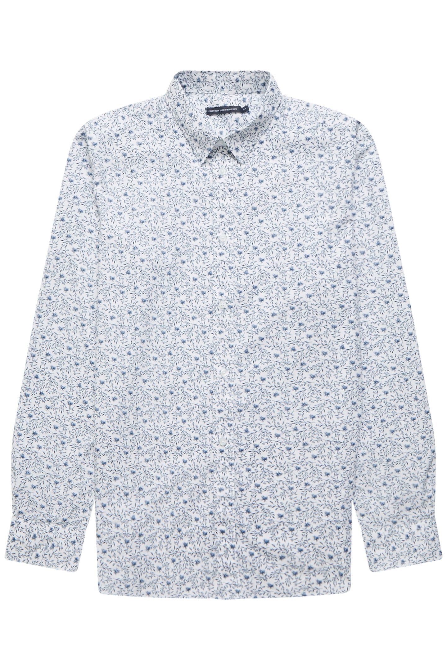 FLORAL LS BLUE LEAF FLORAL 4