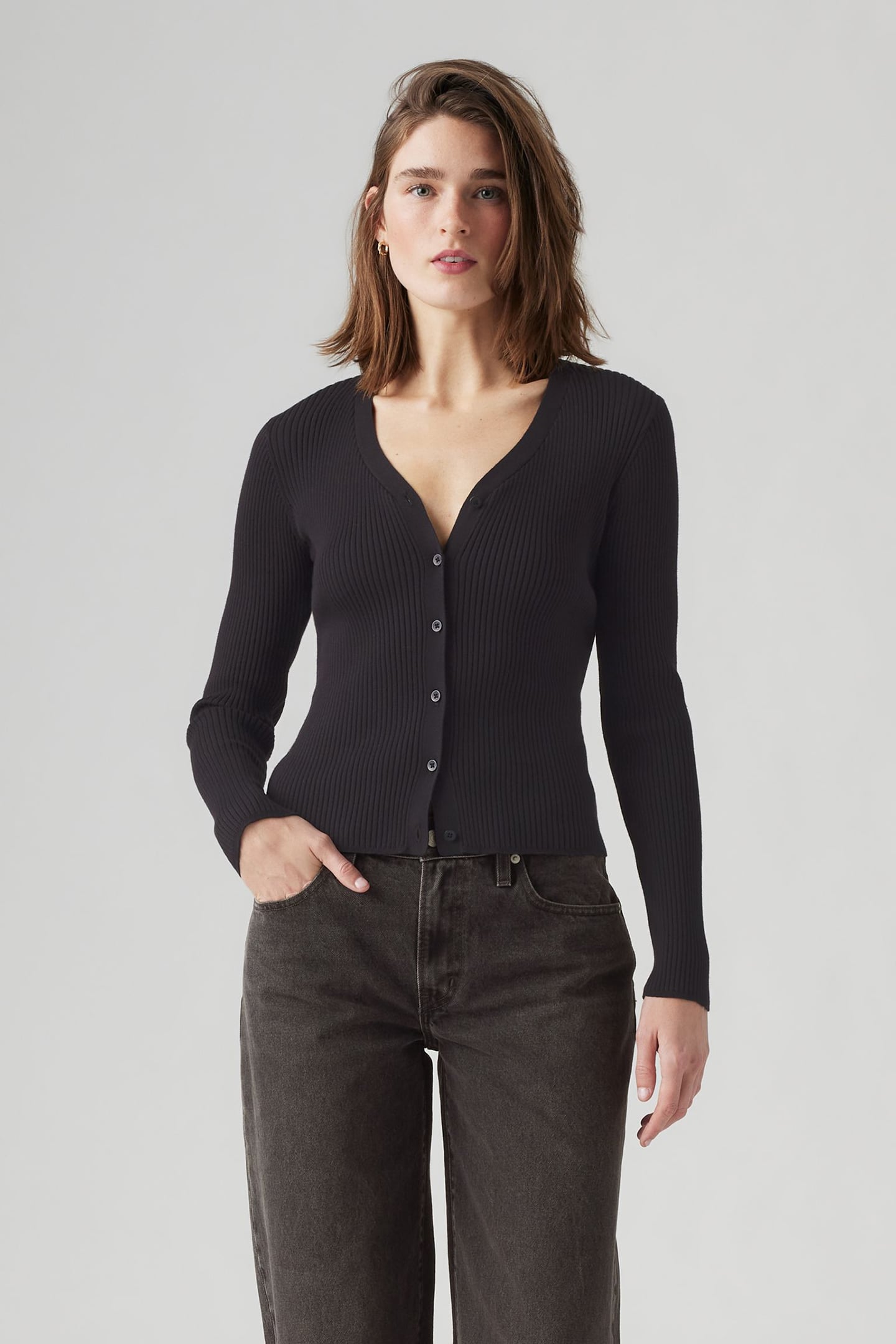 TULIP CARDIGAN CAVIAR 4