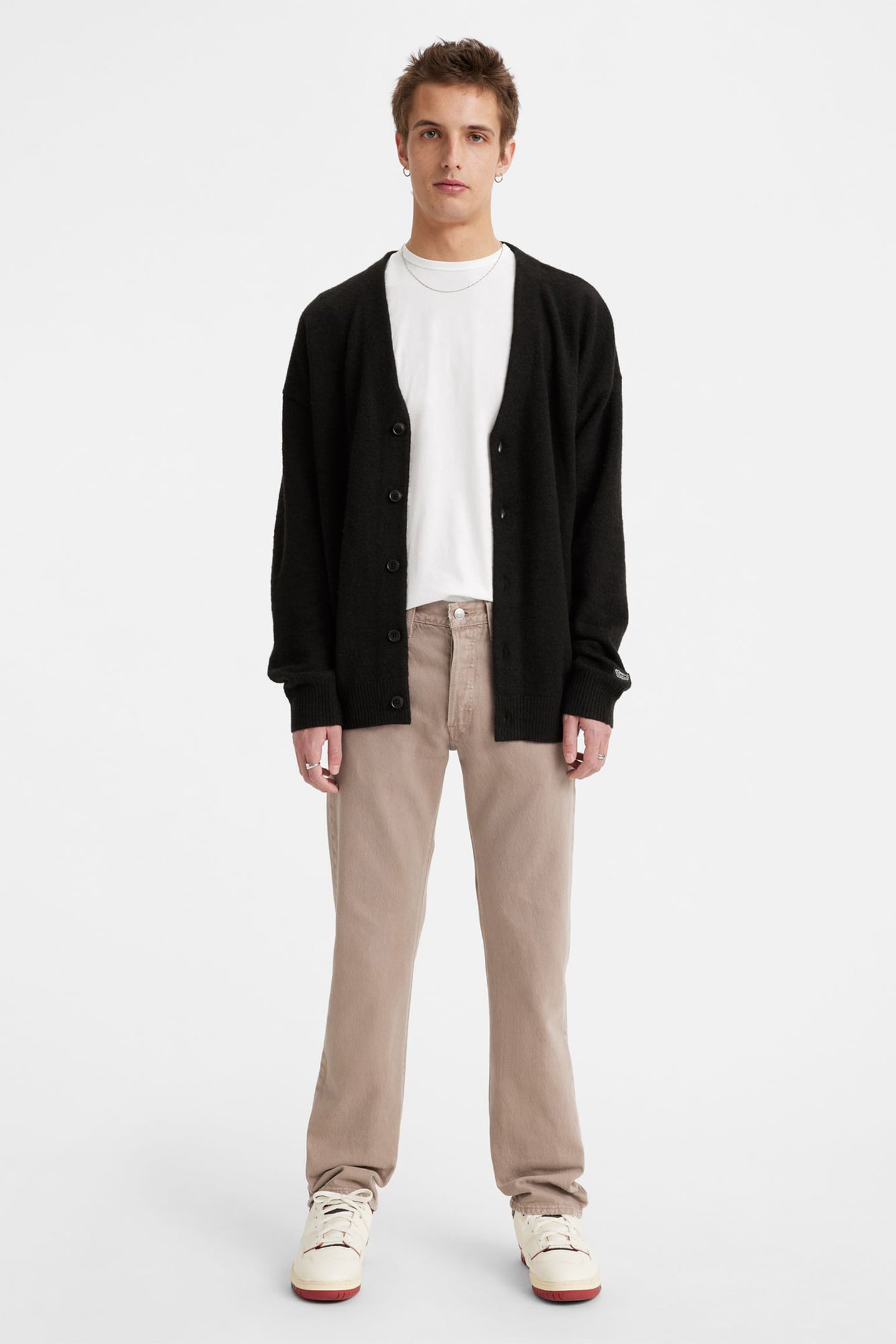 501 LEVIS ORIGINAL ALL BEIGE GD PANT 1