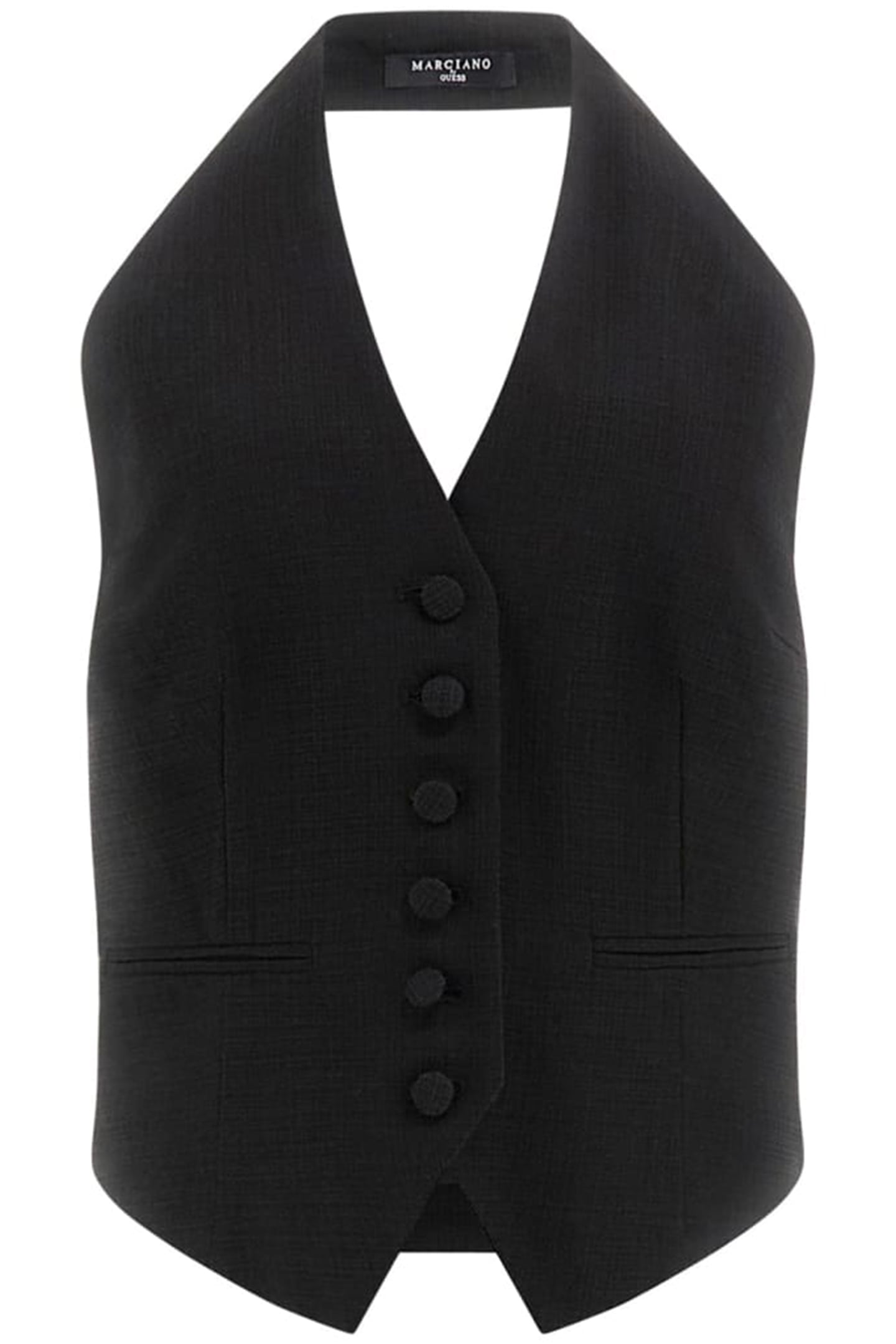 MARCIANO BY GUESS DANIELLE VEST JET BLACK 3