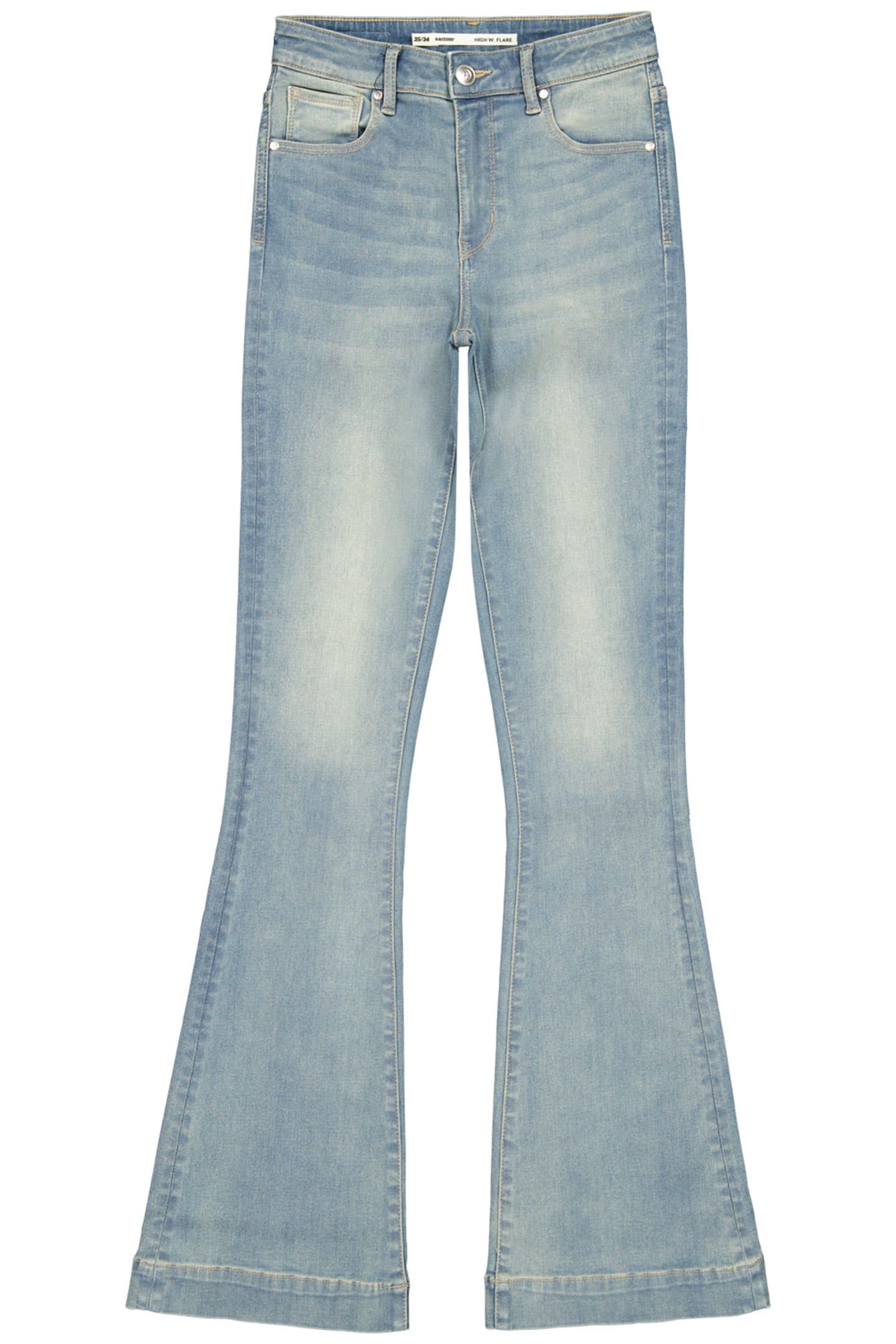 SUNRISE HEM JEANS TINTED BLUE 4