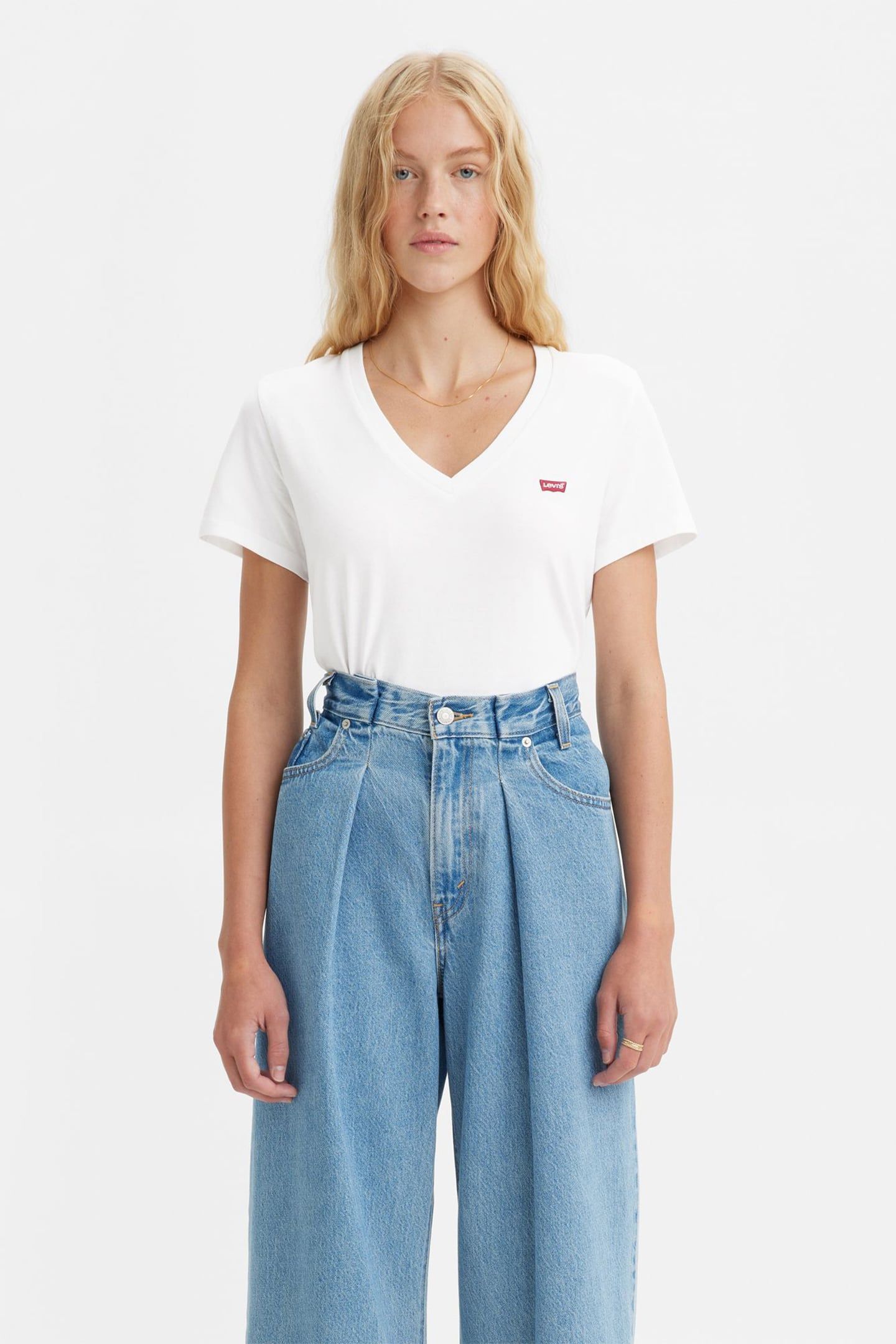 2PACK VNECK TEE 2 PACK V NECK WHITE 1