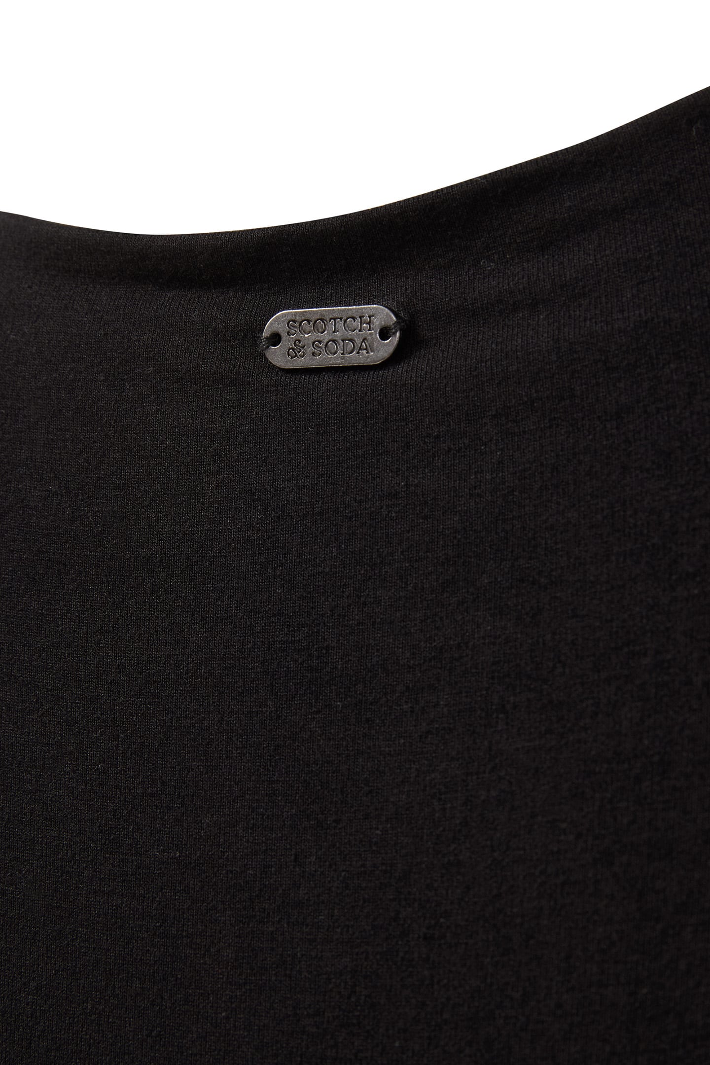 ASYMETRIC RUCHED FRONT LS DRESS BLACK 6
