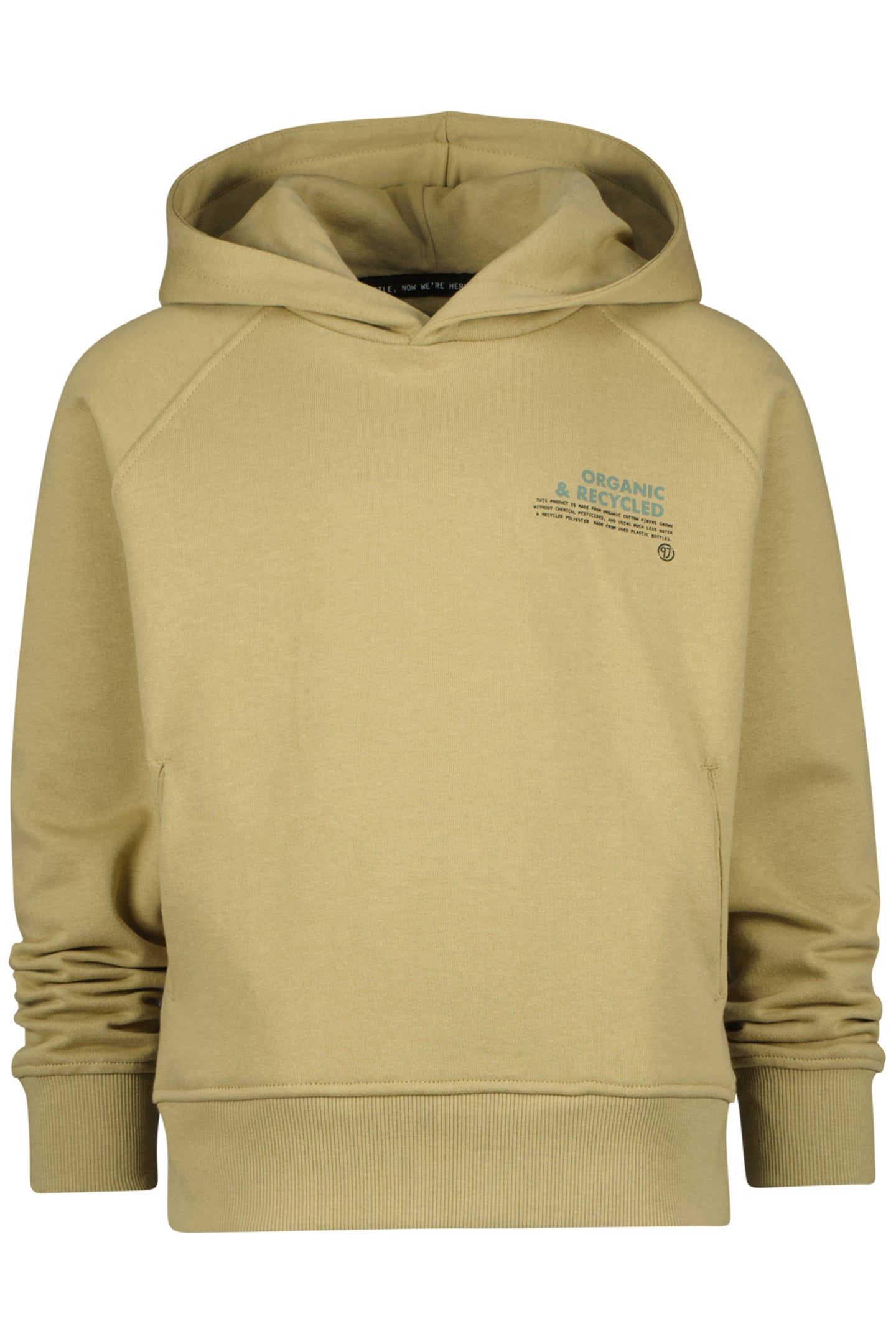 GIRL'S HOODY SWEATER MUD SAND 1