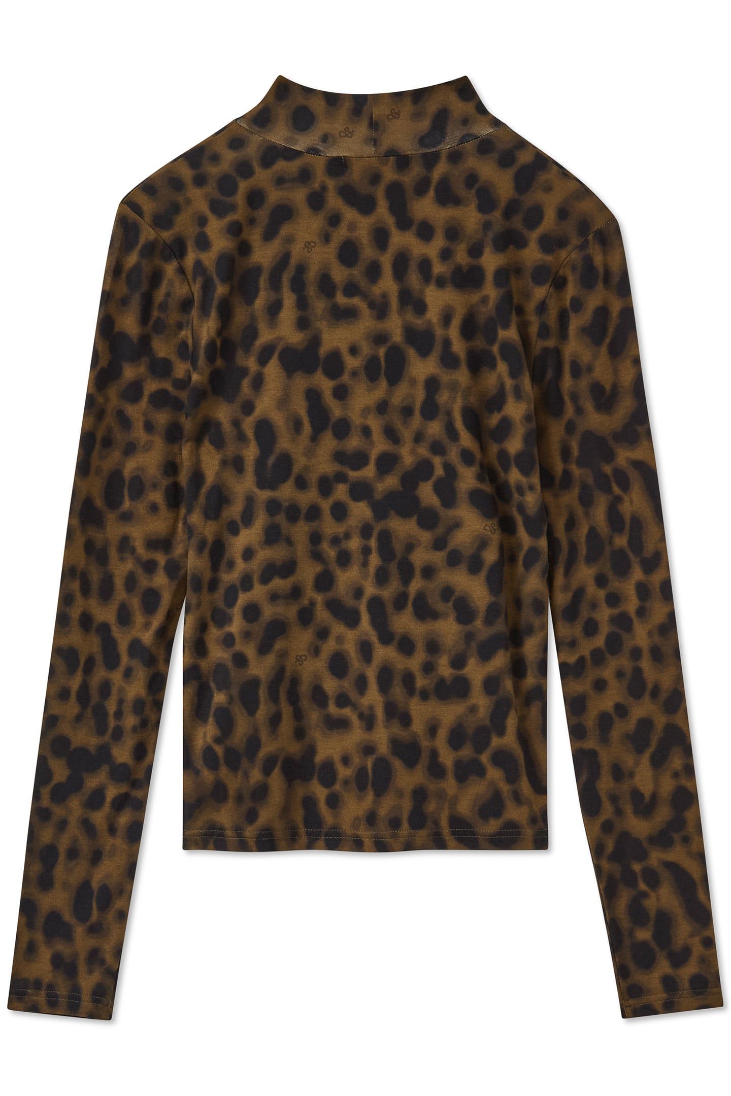 LS MOCK NECK TEE MILITARY OLIVE ANIMAL 4