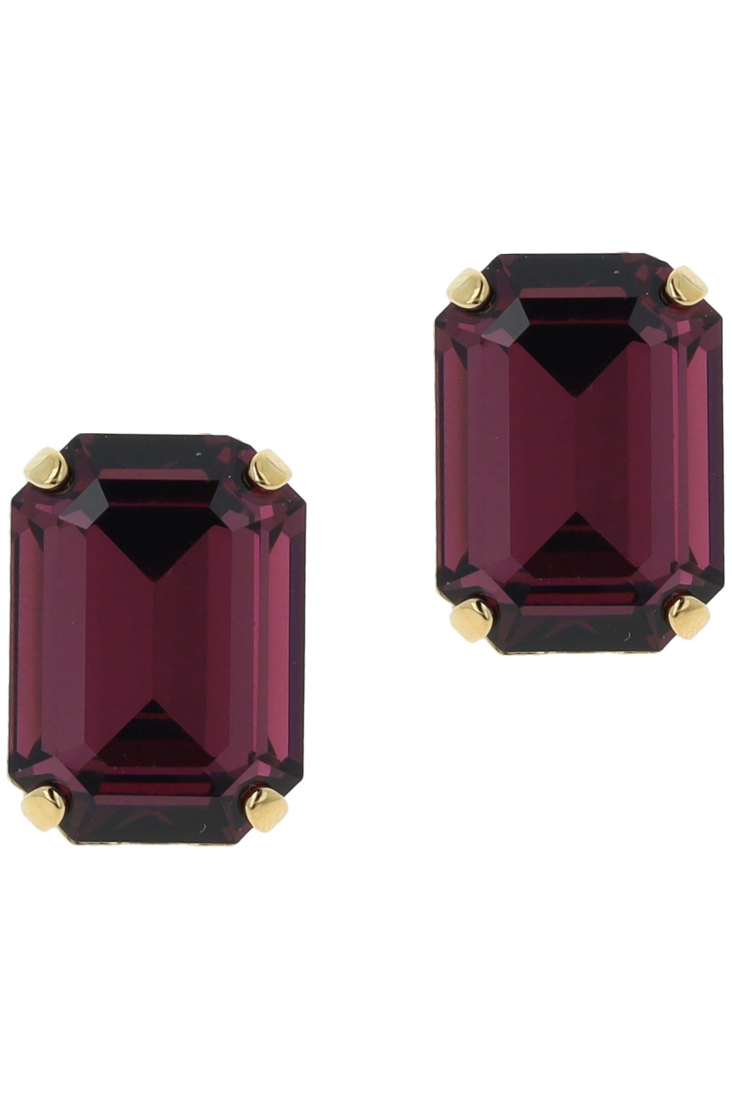 LADY DI EARRINGS AMETHYST PURPLE 1