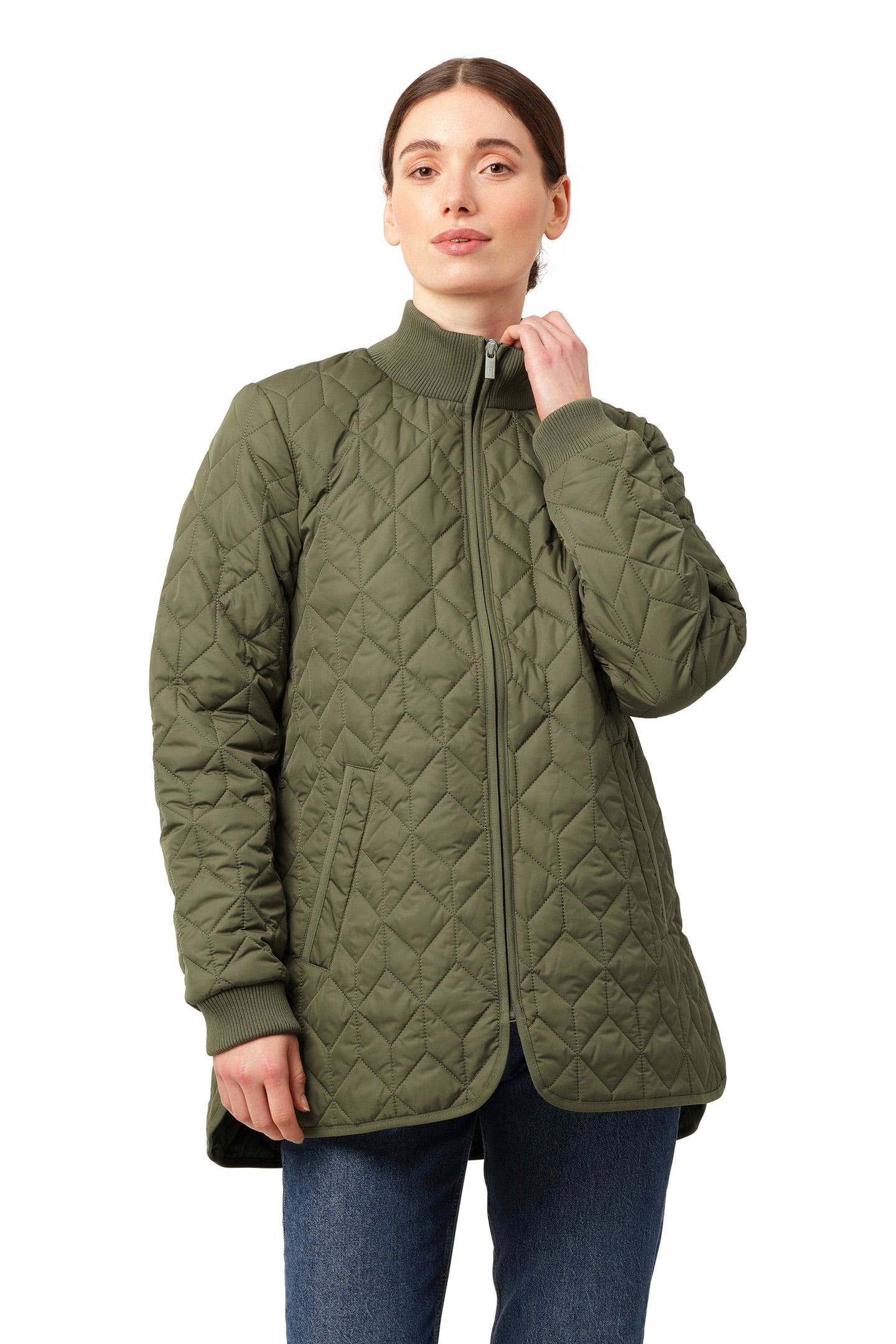 ART40 QUILT JACKETS ARMY 1