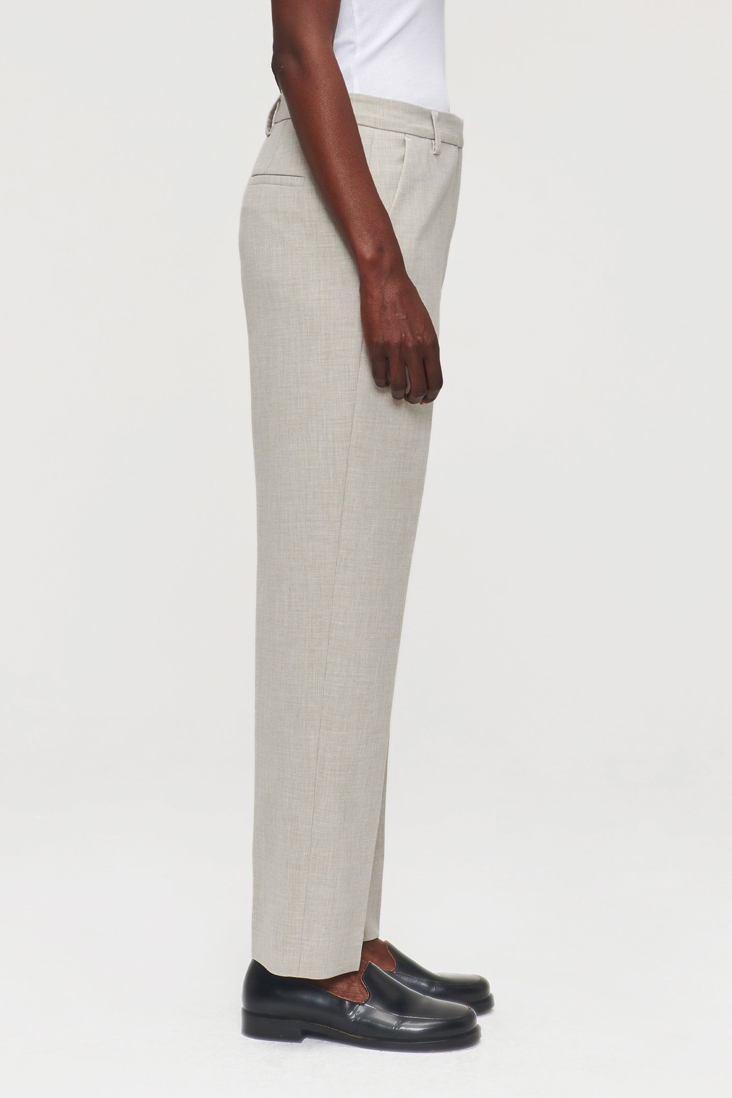 CROPPED CLASSIC PANTS GREIGE 6