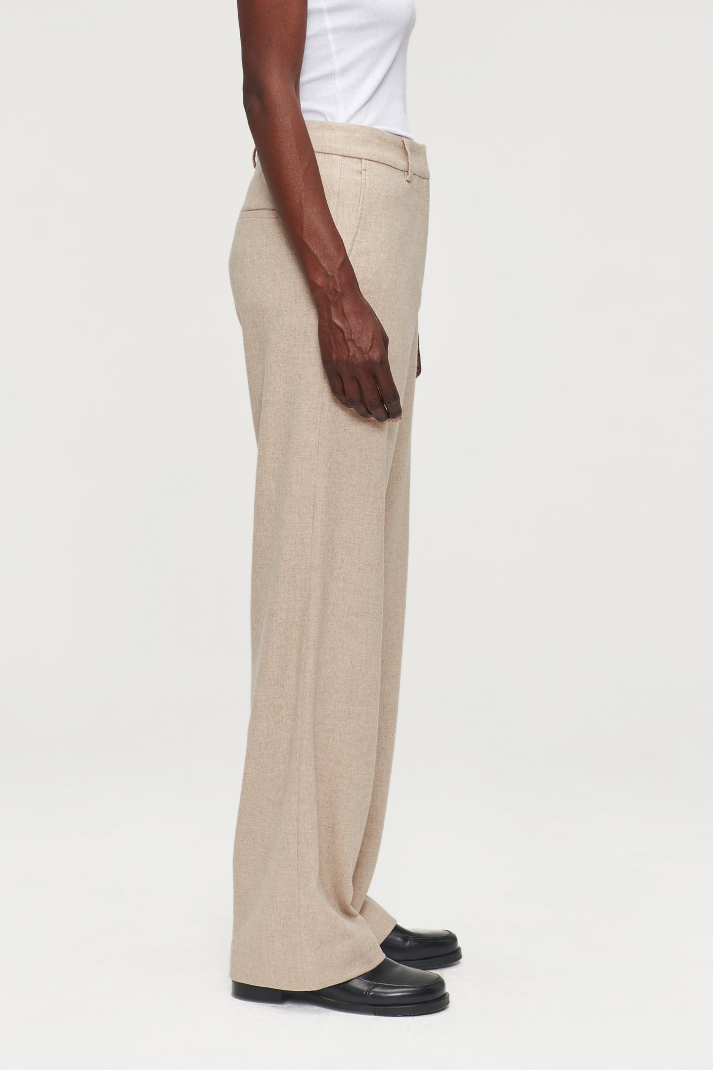 RELAXED FLANNEL PANTS SIMPLY TAUPE 6