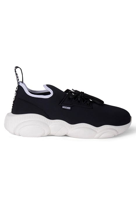 SNEAKERD.ORSO30 LYCRA NERO/BIANCO 1