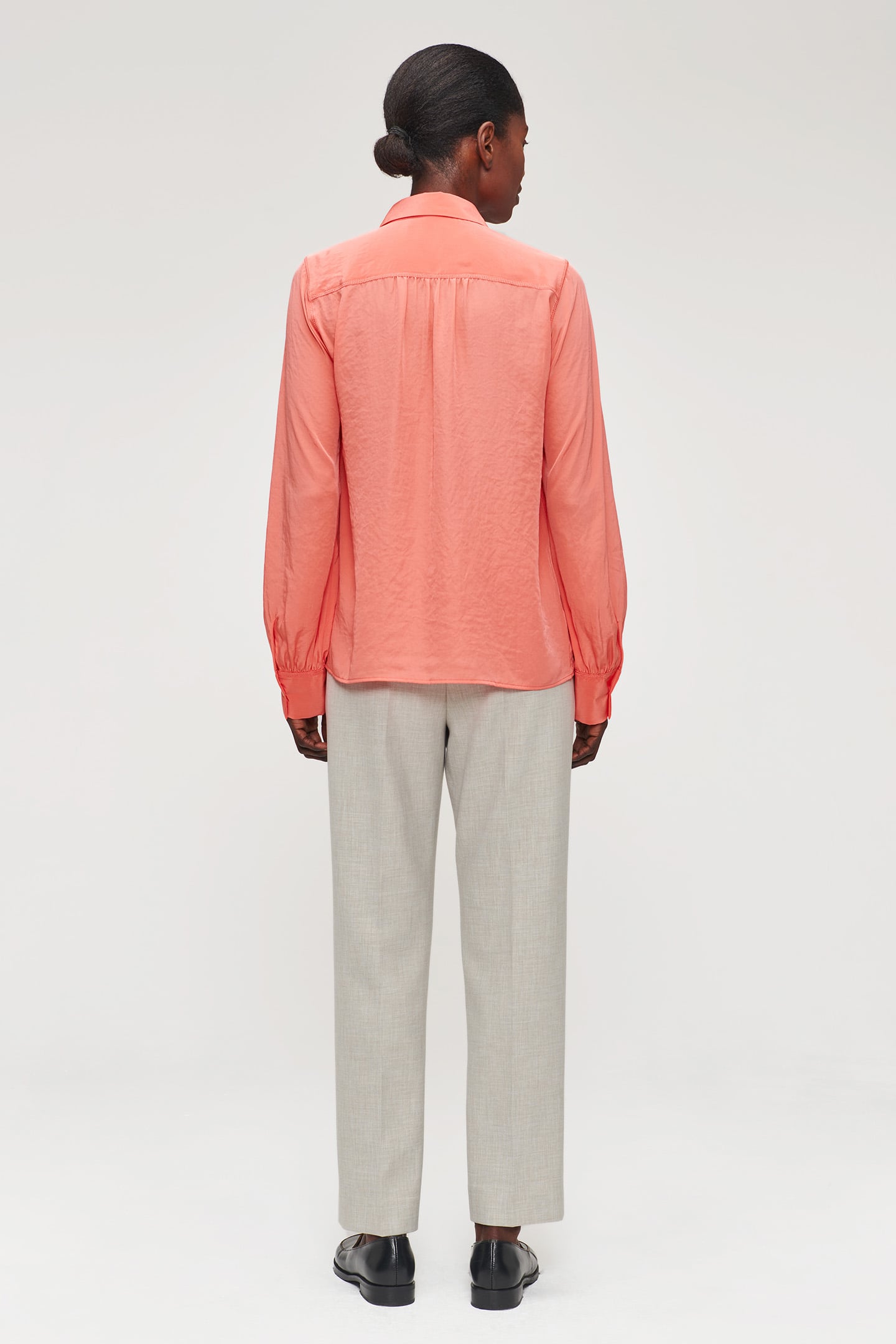 TECHNOSILK BLOUSE RADIANT CORAL 4
