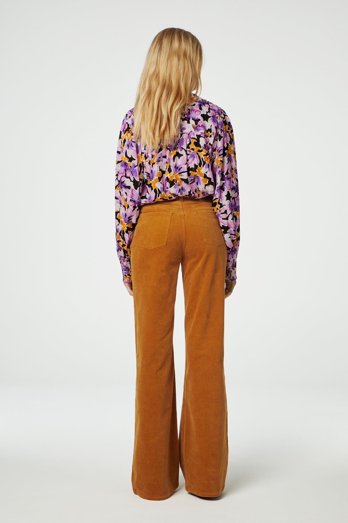 THEA WIDE LEG COOKIE CARAMEL 2