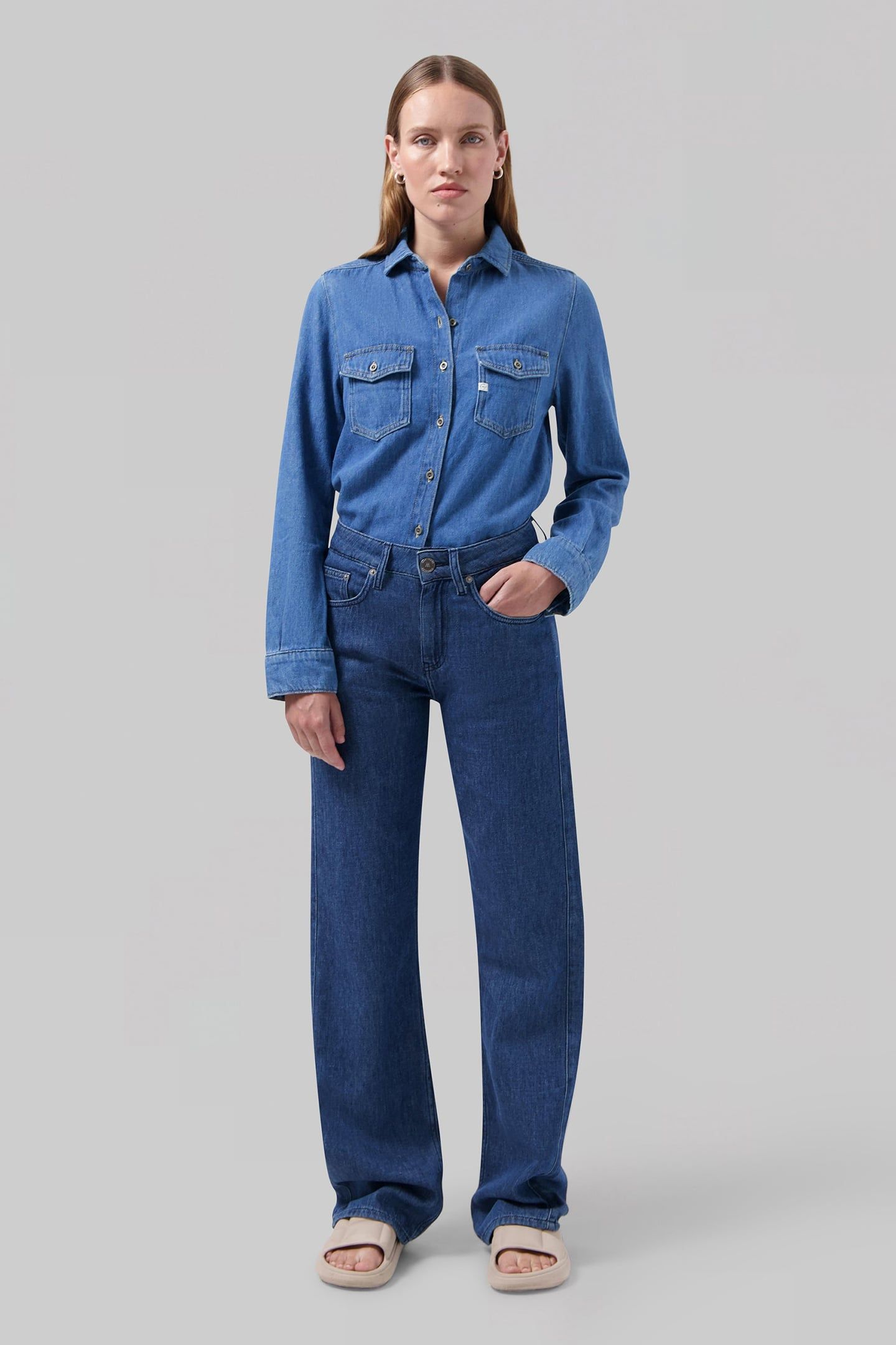 LOOSE JAMIE FLOW - STONE INDIGO STONE INDIGO 3