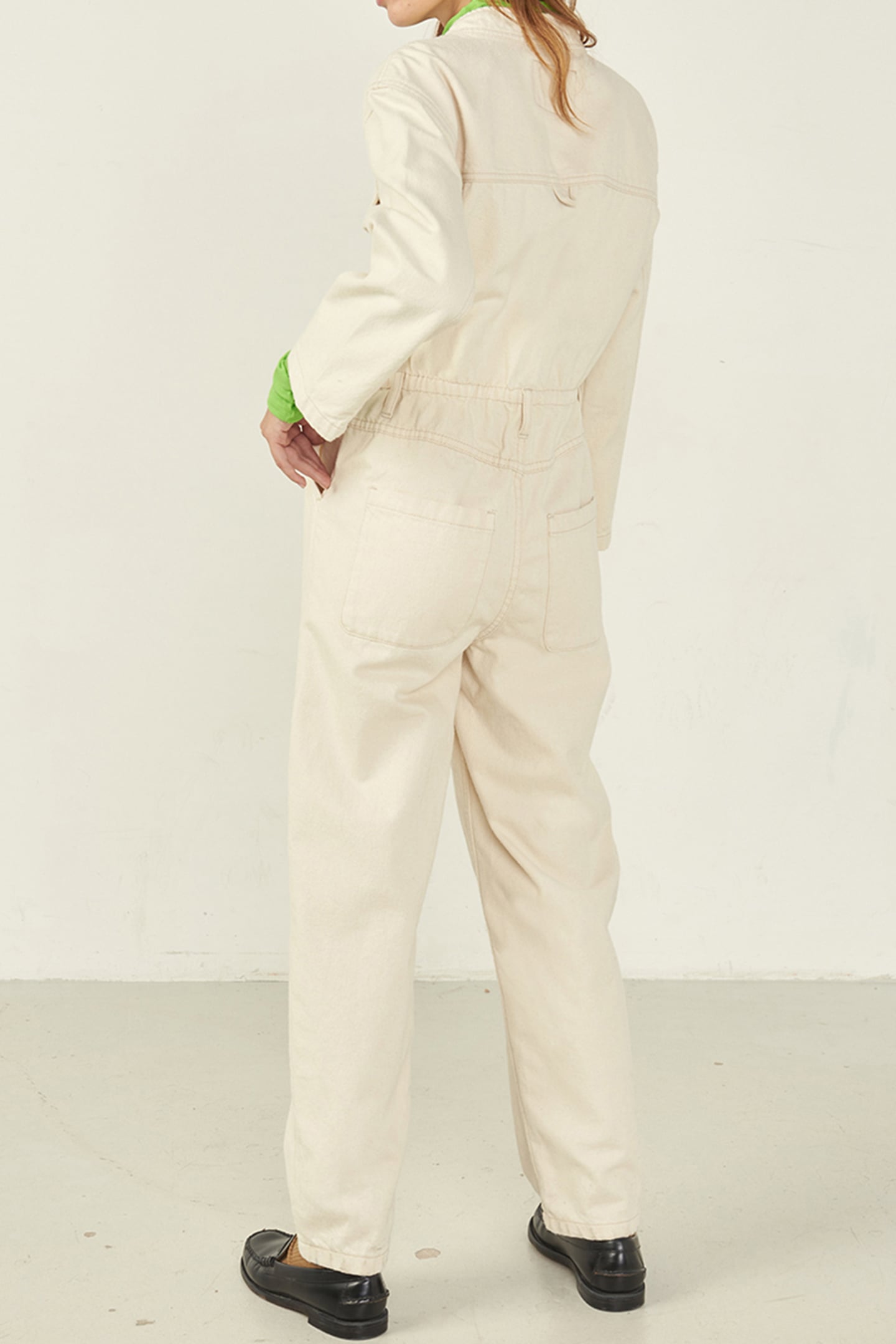 SPYWOOD JUMPSUIT ECRU 2