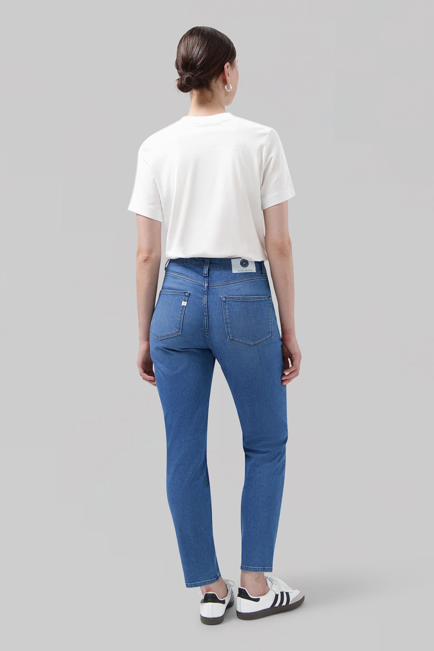 MAMS STRETCH TAPERED - AUTHENTIC INDIGO AUTHENTIC INDIGO 4