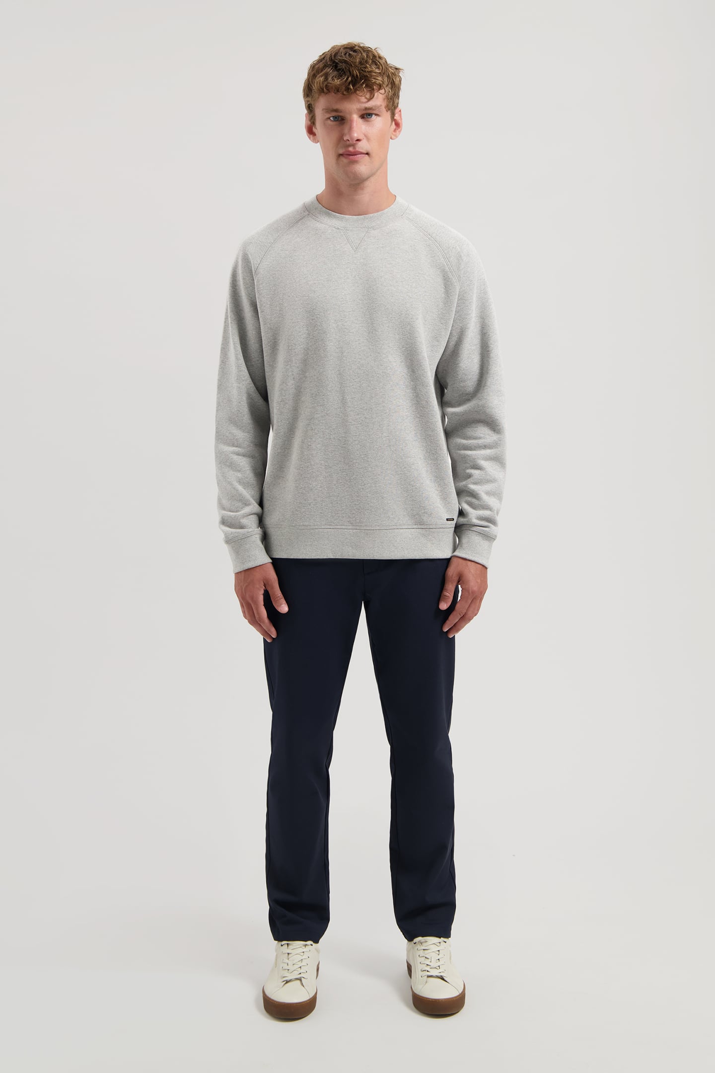 DS_SAMMY CREW PEACH SWEAT GREY MELANGE 3