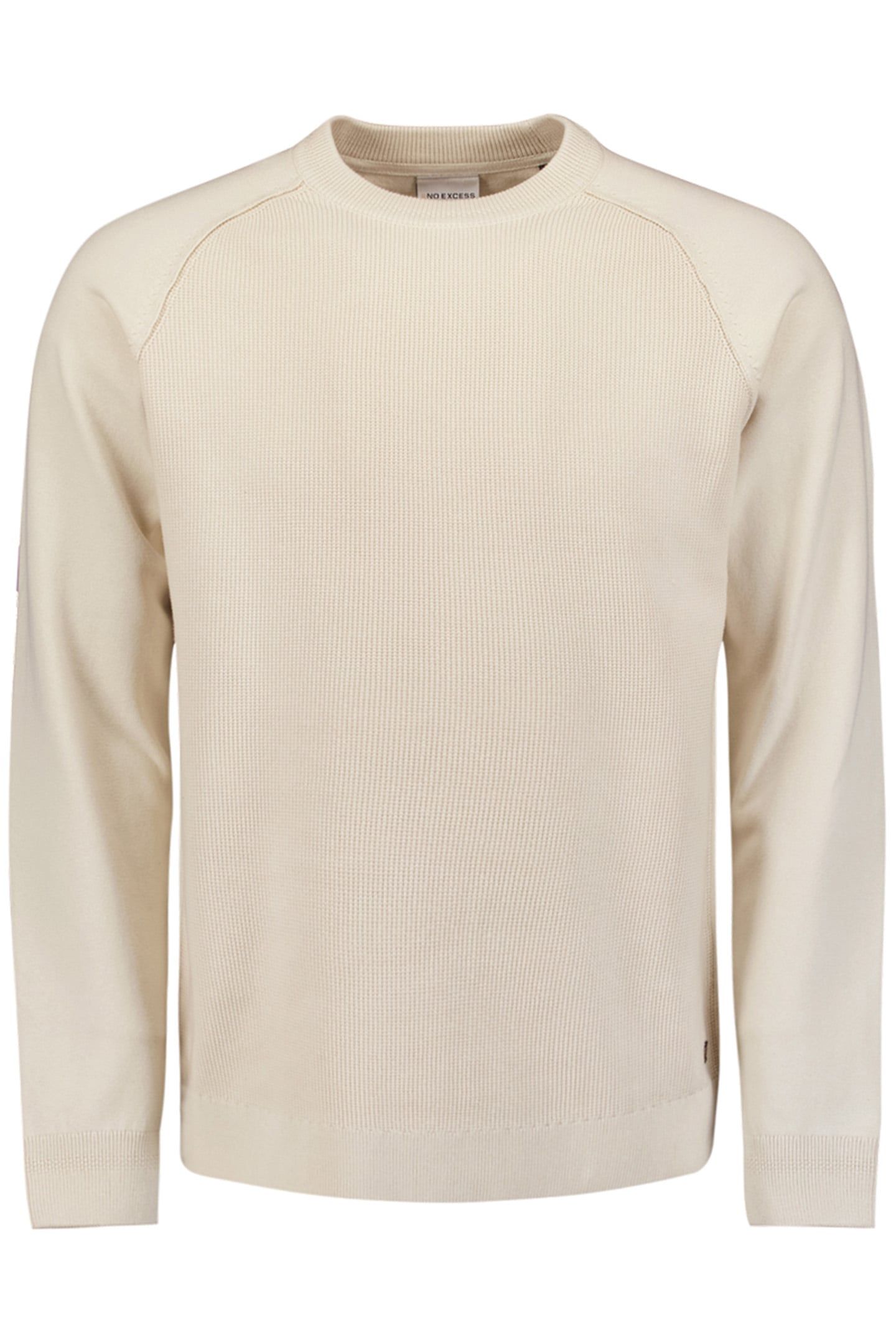 PULLOVER CREWNECK SOLID RELIEF KNIT KIT 4