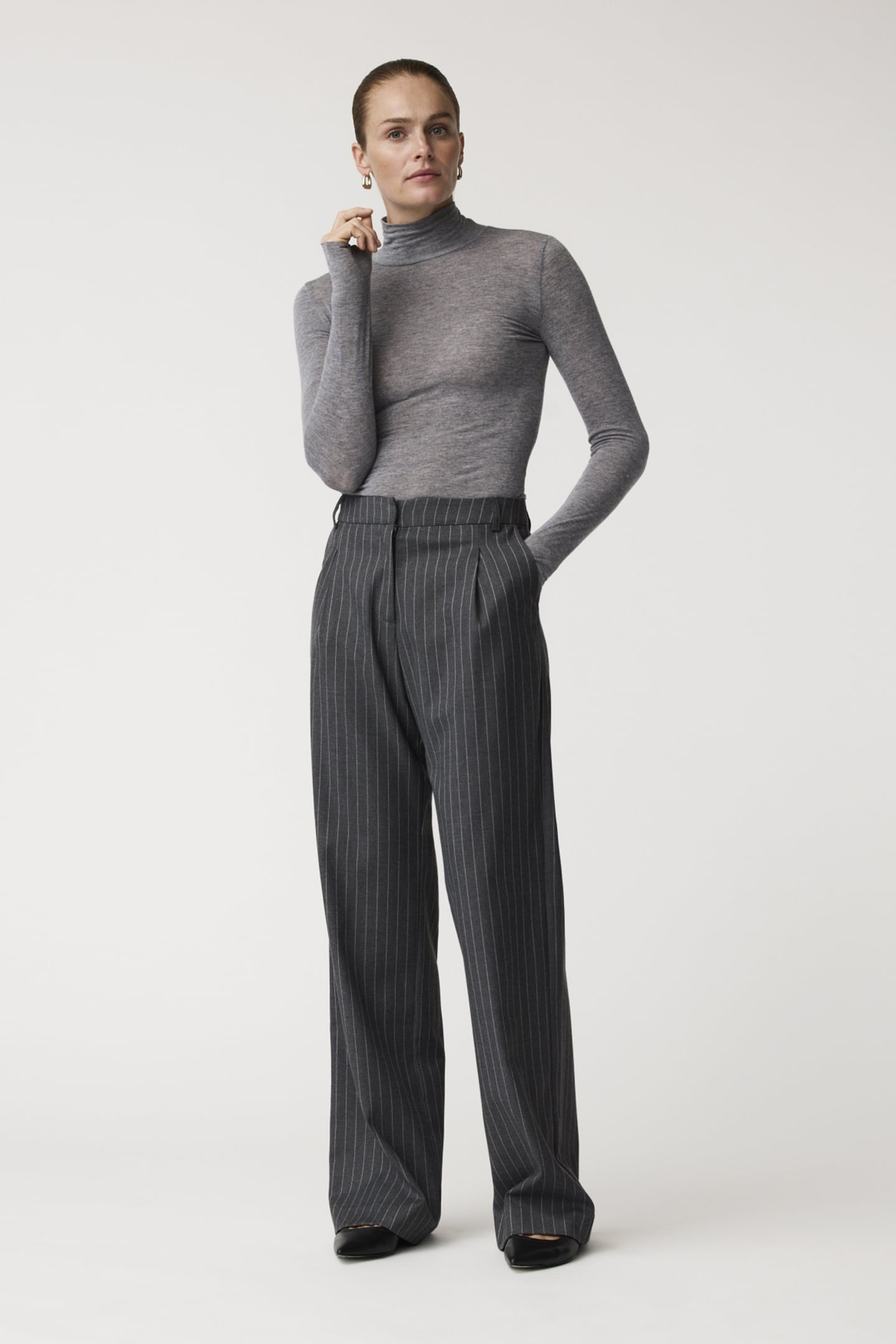 ASH TOP GREY MELANGE 2