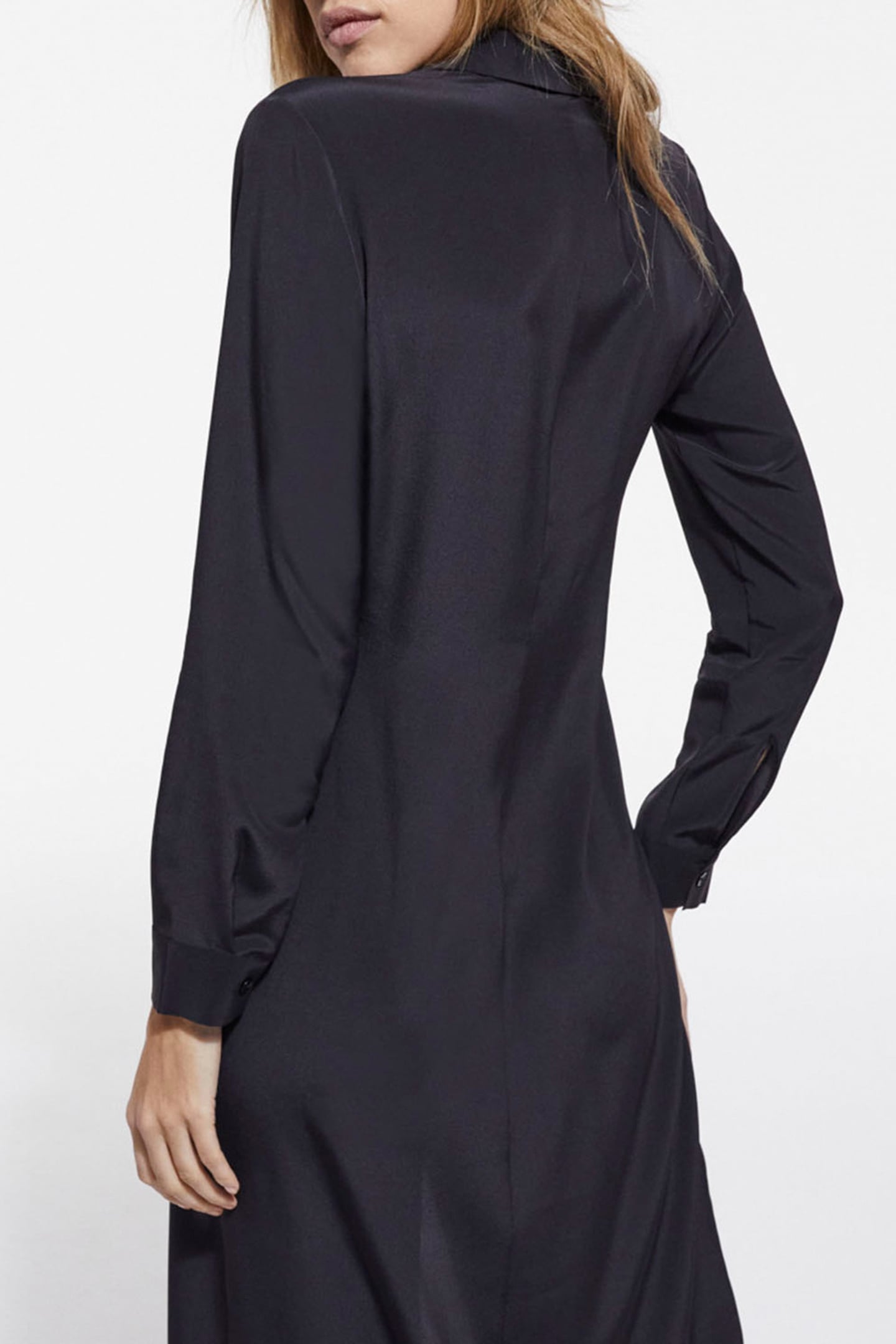 CDC SILK DRESS BLACK 5