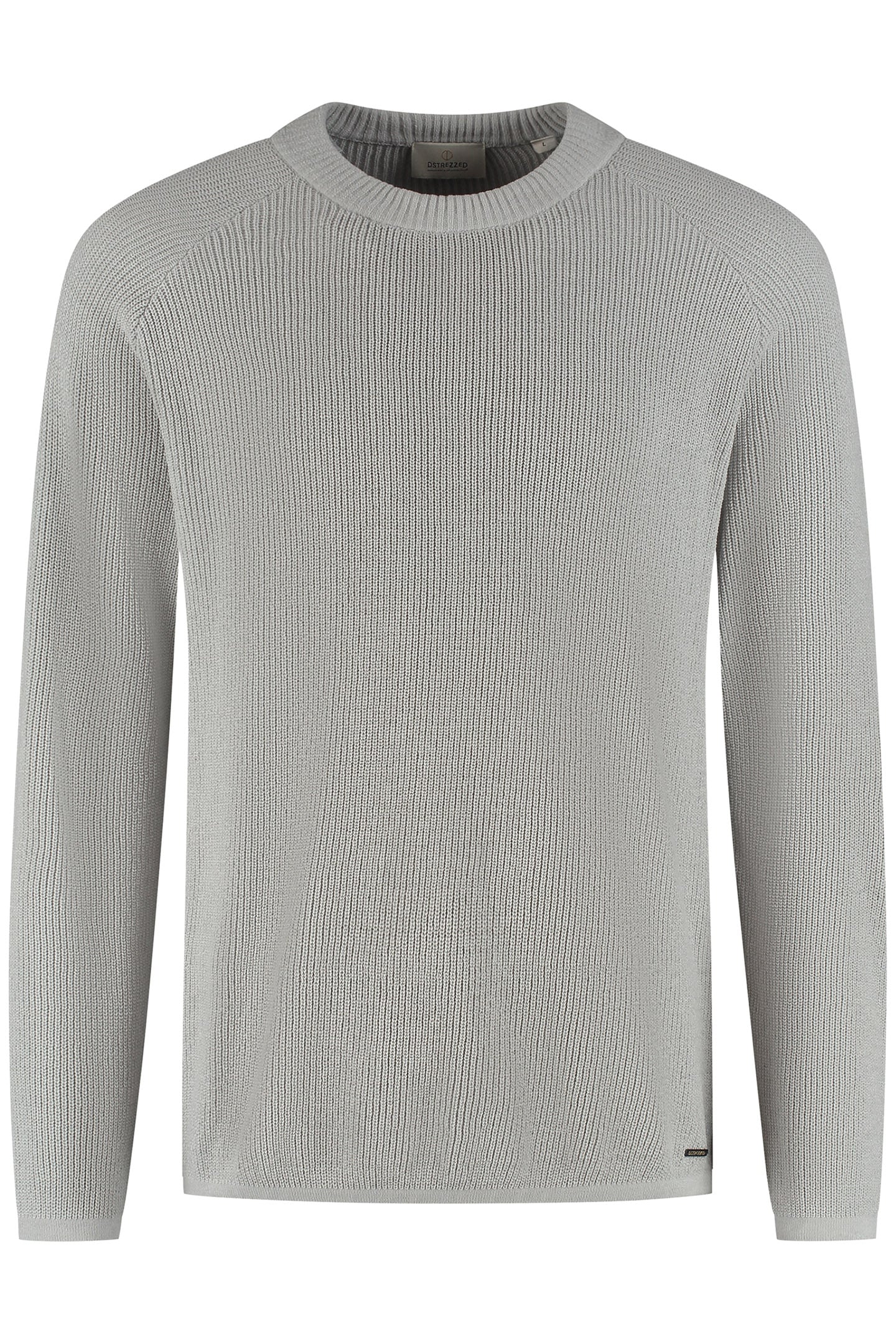 DS-CHENILLE CREWNECK GHOST GREY 4