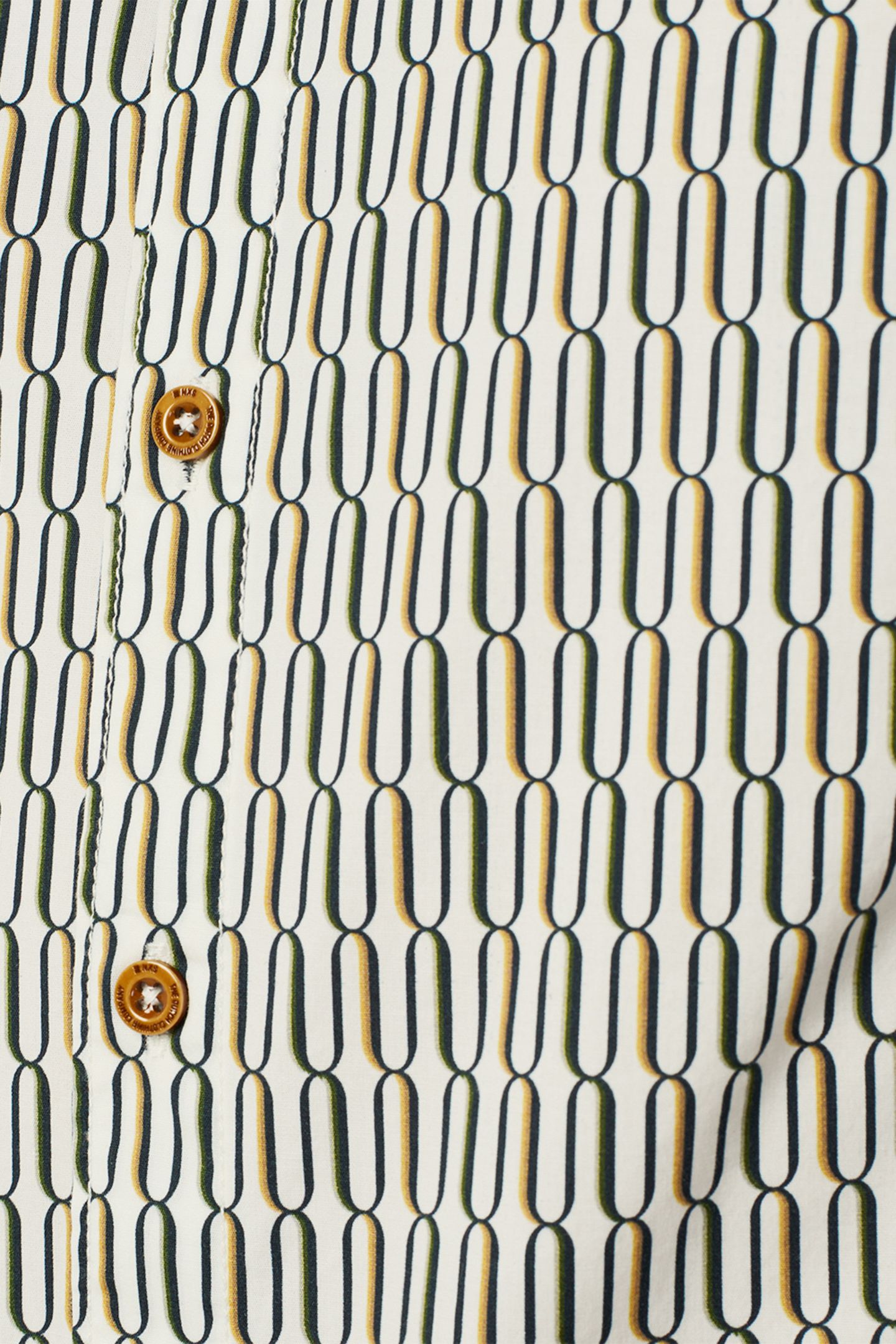 SHIRT STRETCH ALLOVER PRINTED WHITE 7