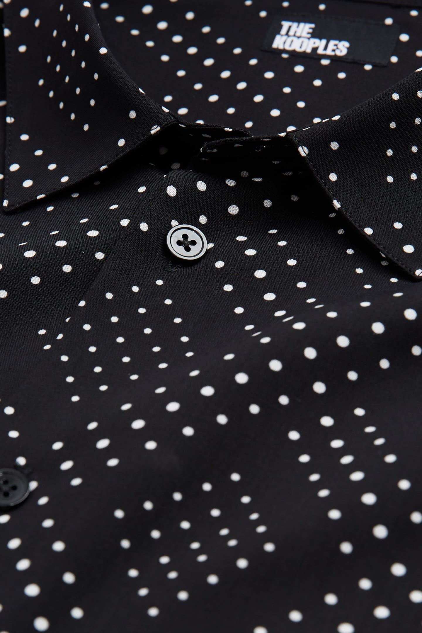 CHEMISE SLIM D BLACK WHITE 2