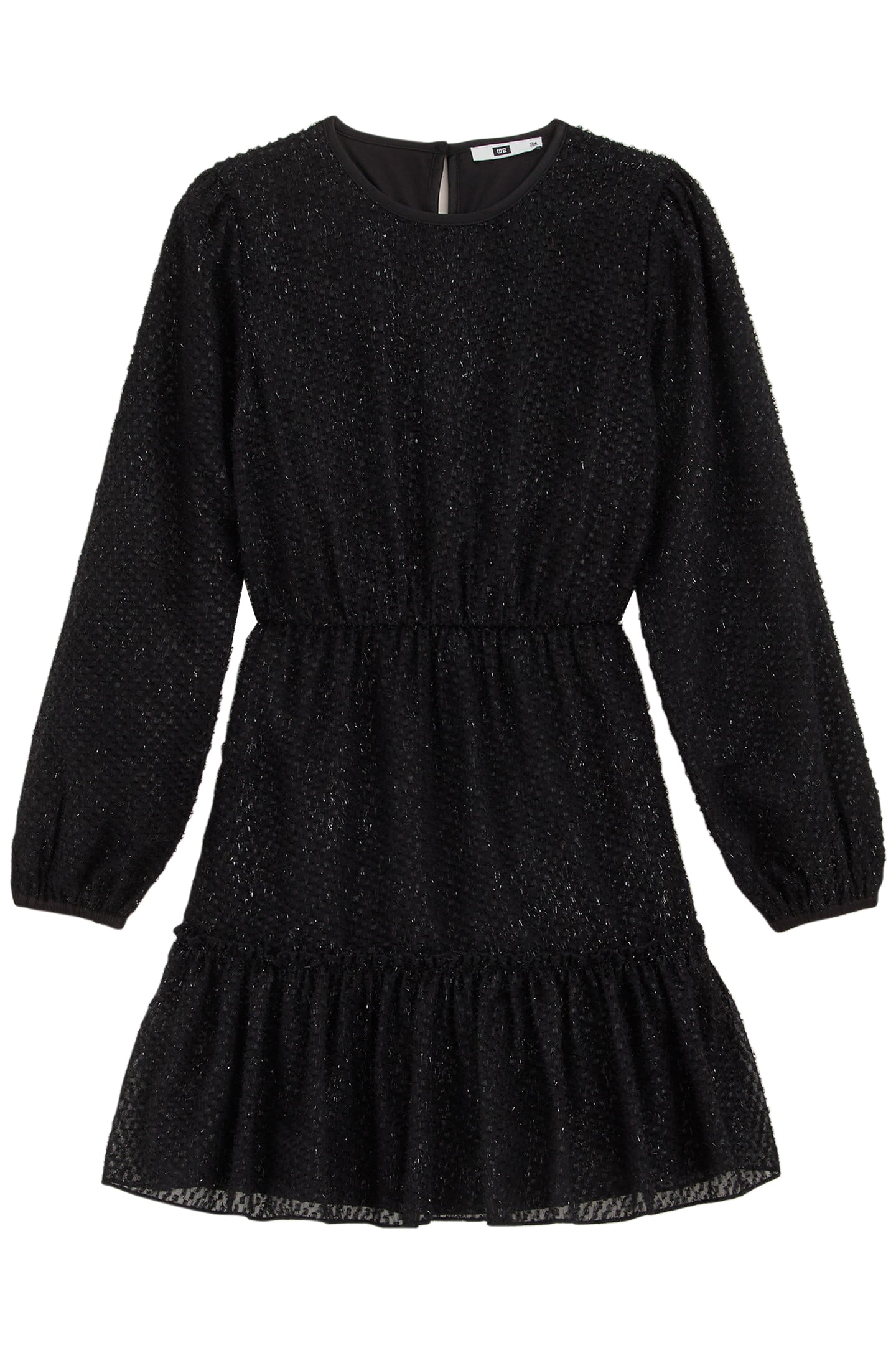 DRESS MID LENGTH BLACK 3