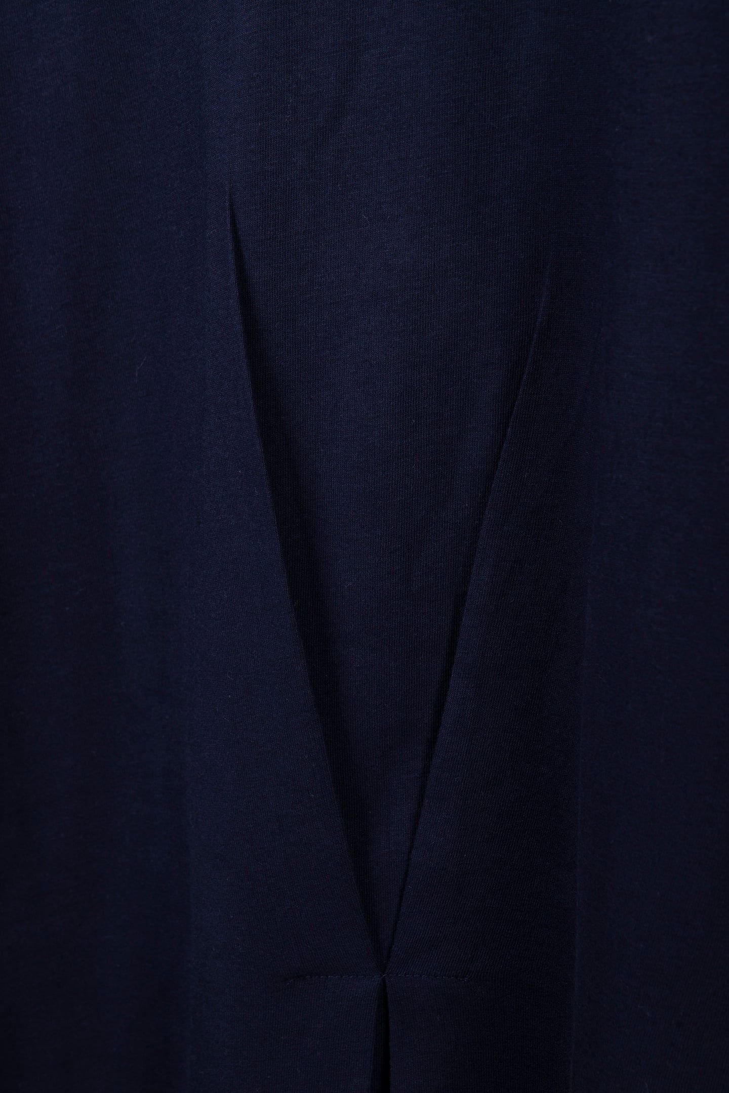 BRUSHED PLEAT TEE MIDNIGHT 5