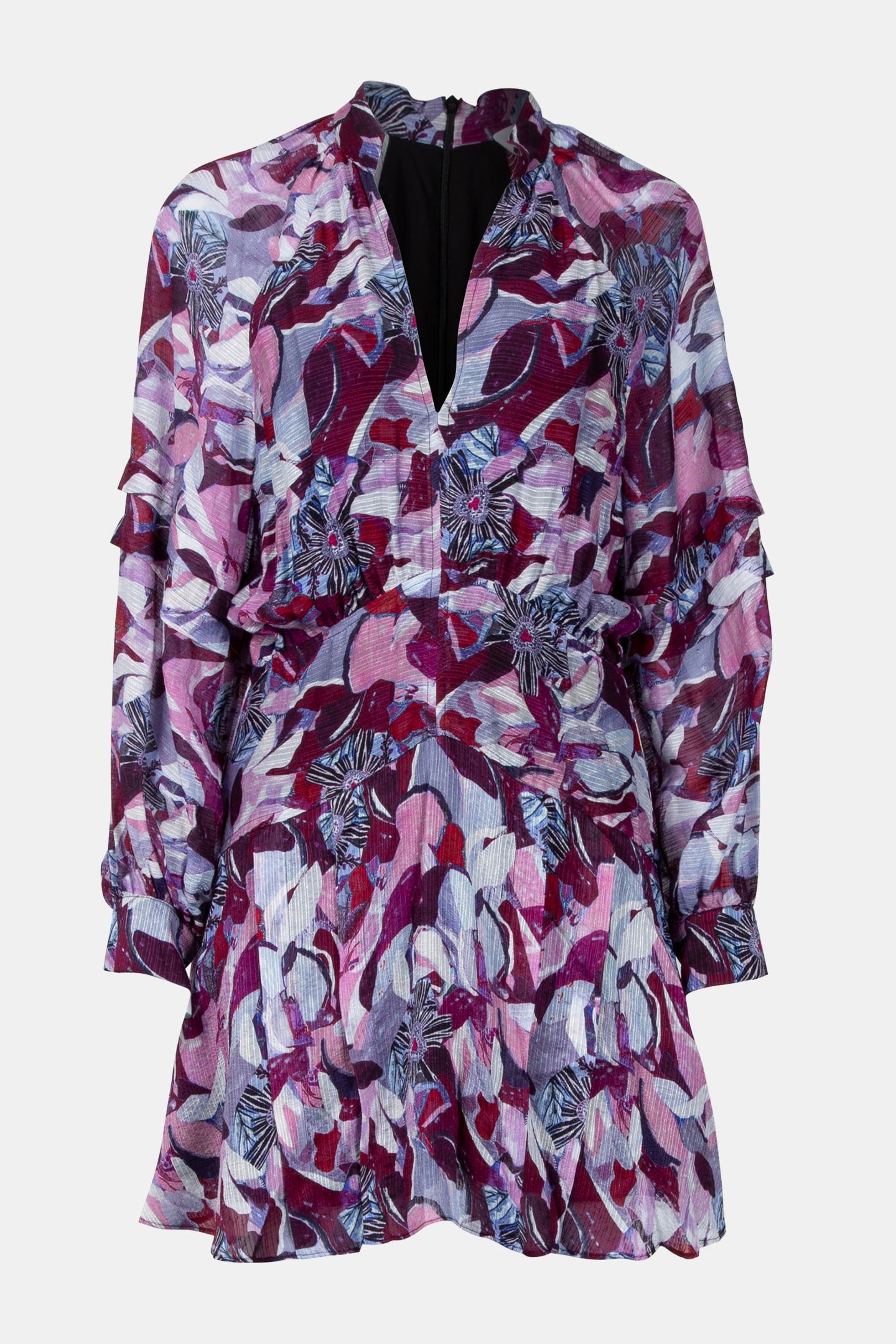 DARSA DRESS PURPLE/MULTICO 4
