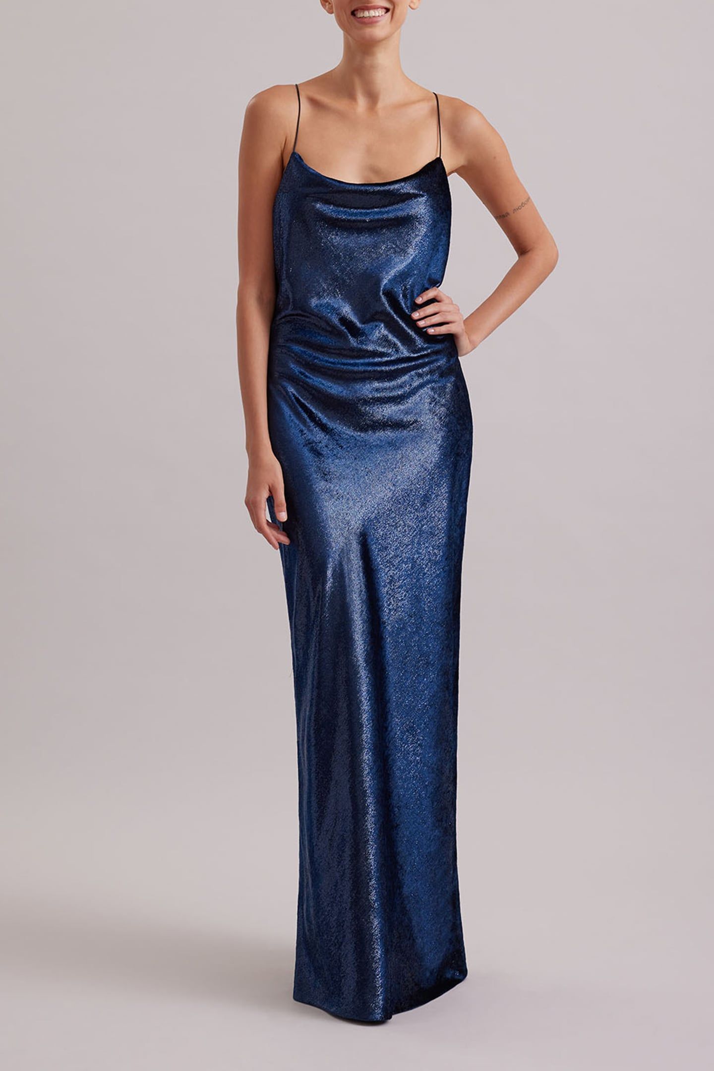 FRESQUE ROBE DARK NAVY 1