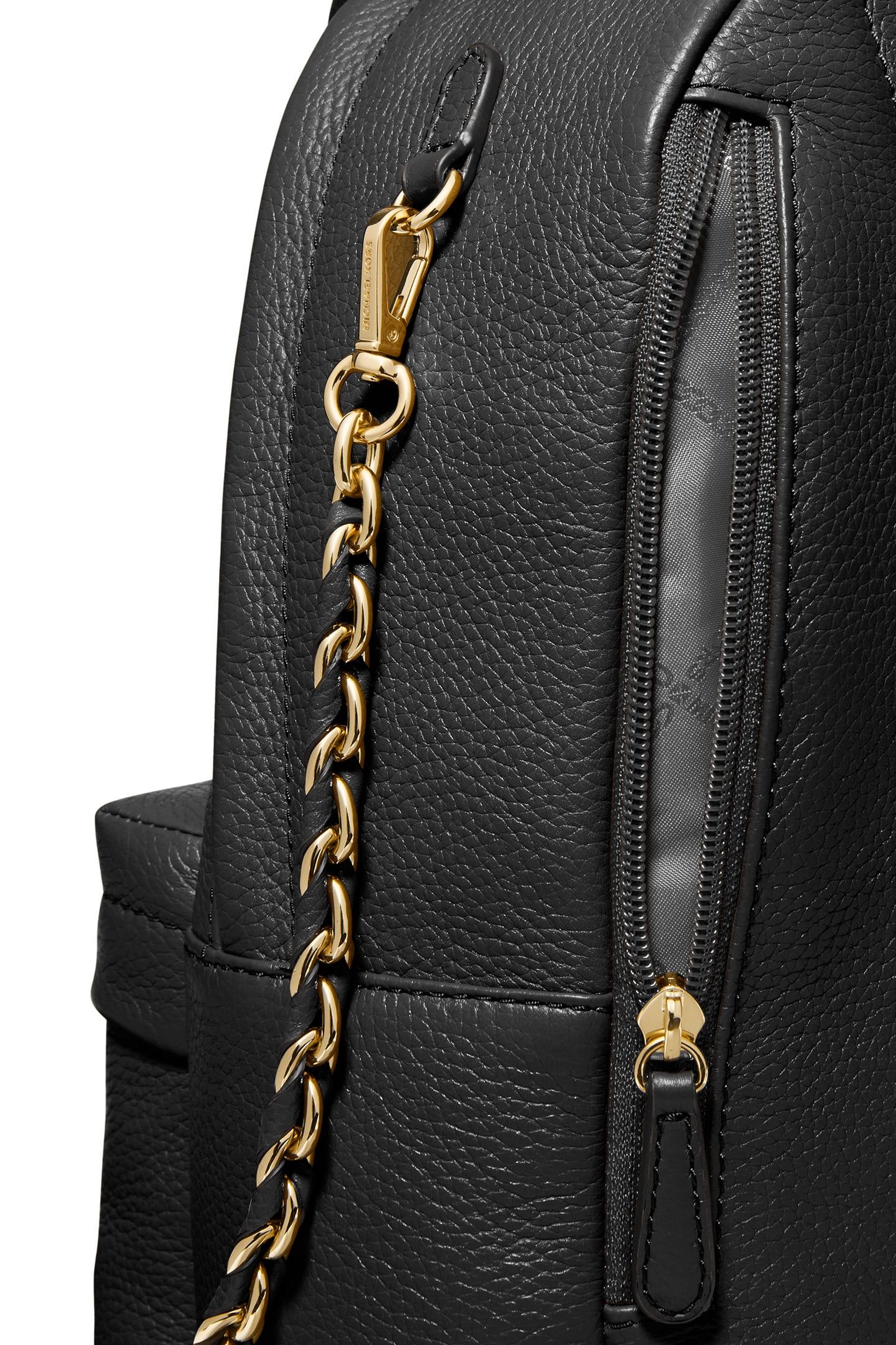 LEATHER BACKPACK IN BLACK 5