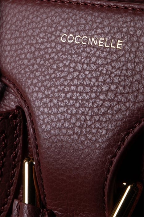 GRAINED LEATHER HANDBAG 5
