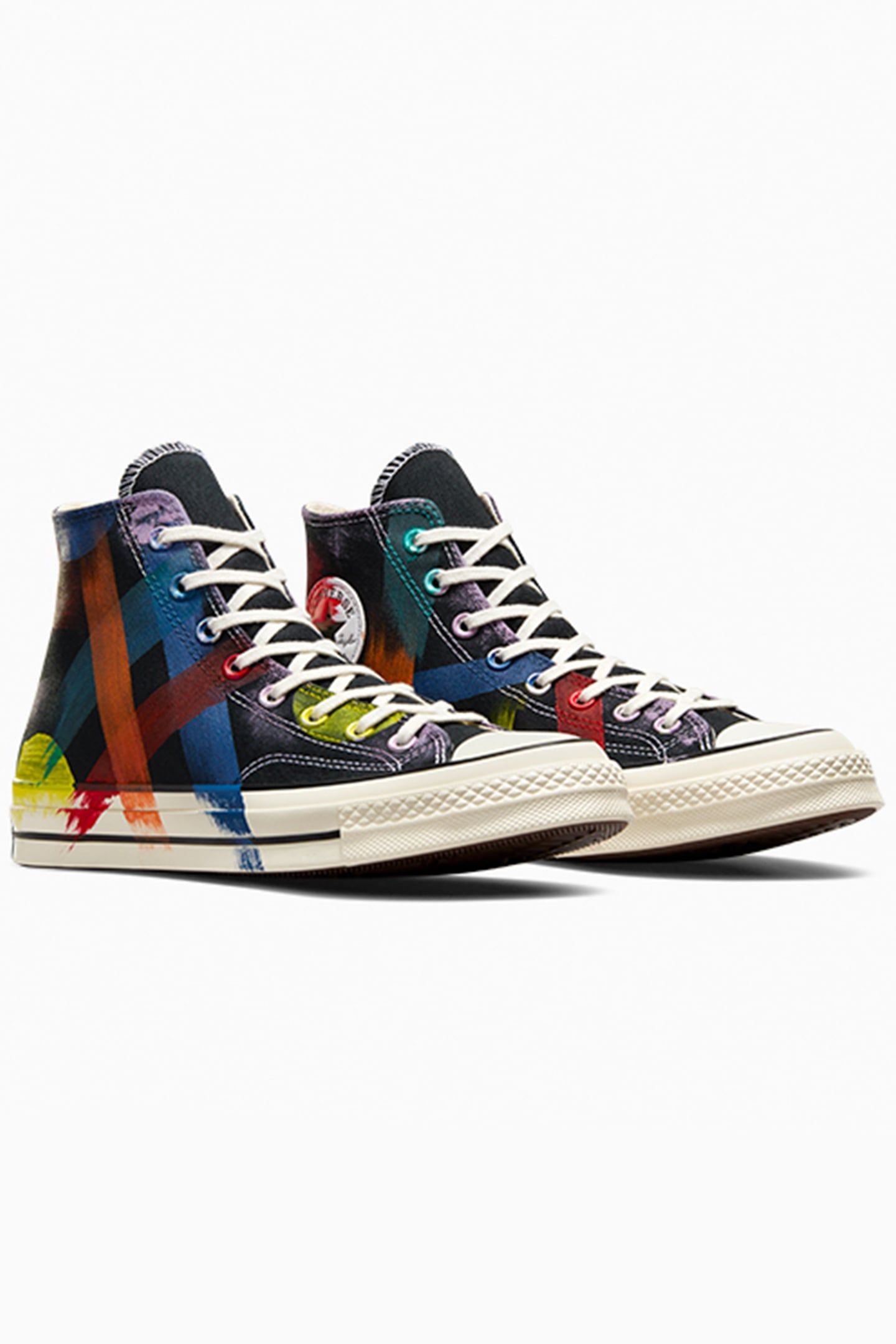 UNISEX CHUCK 70 PAINT STROKES BLACK HAND PAINT 2