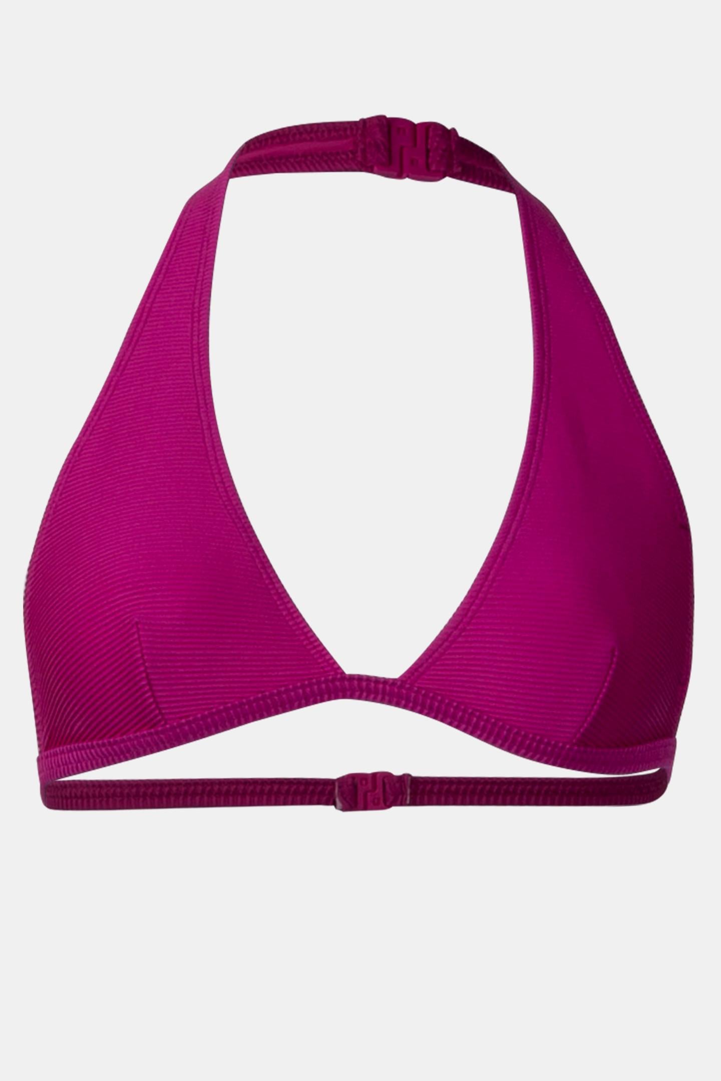 OTTOMAN SWIM HALTER NECK TOP PURPLE 3