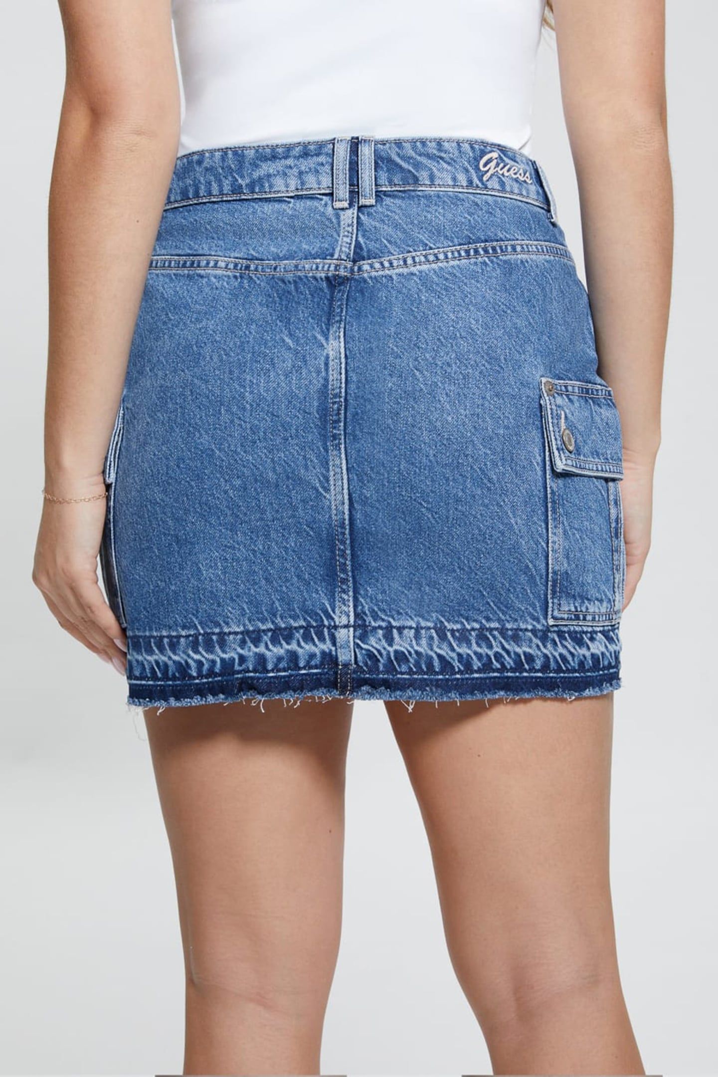 GUESS ECO VIVETTE SKIRT THE MARITIME 7