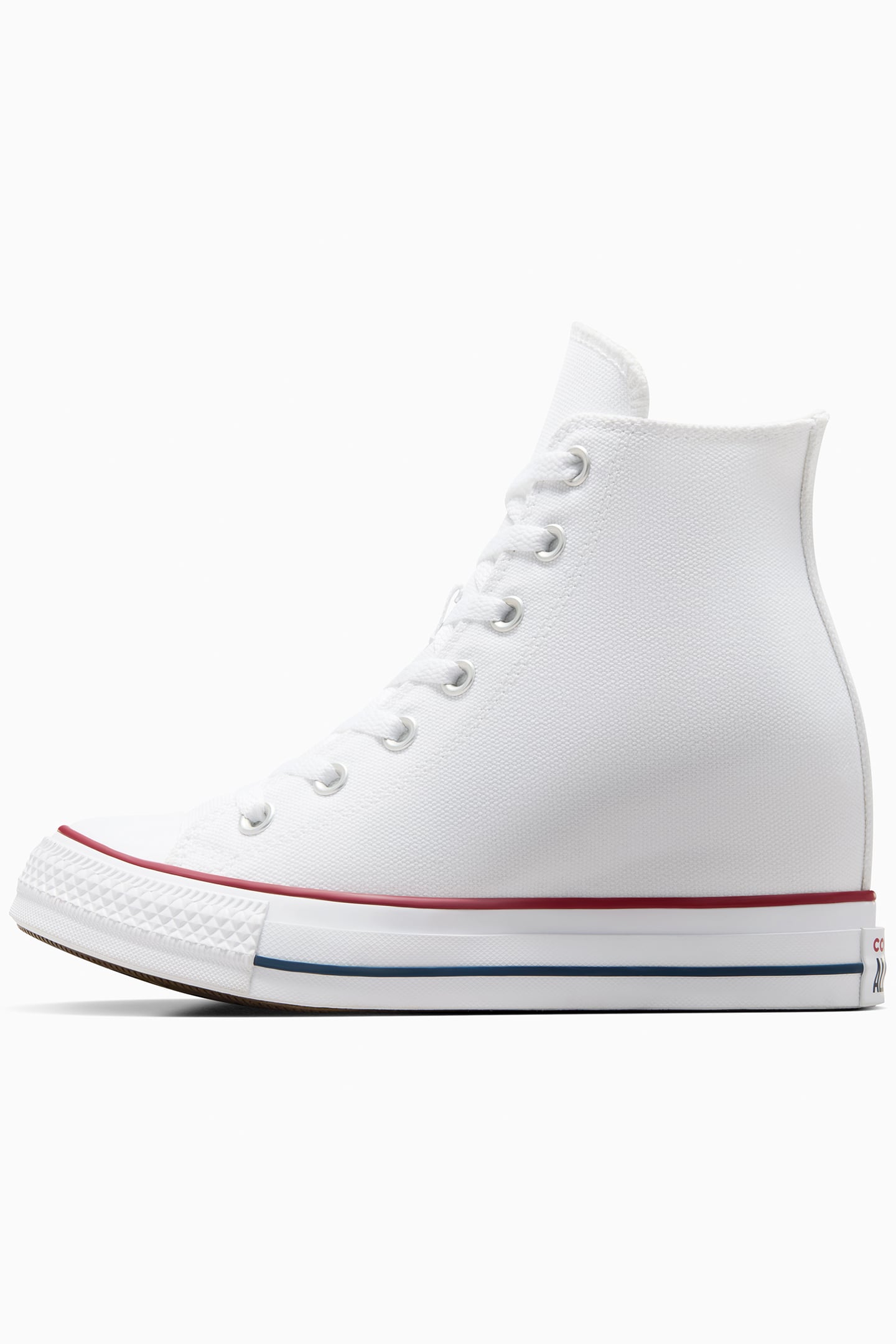 CTAS WEDGE HI WHITE/RED WHITE/RED/NAVY 7