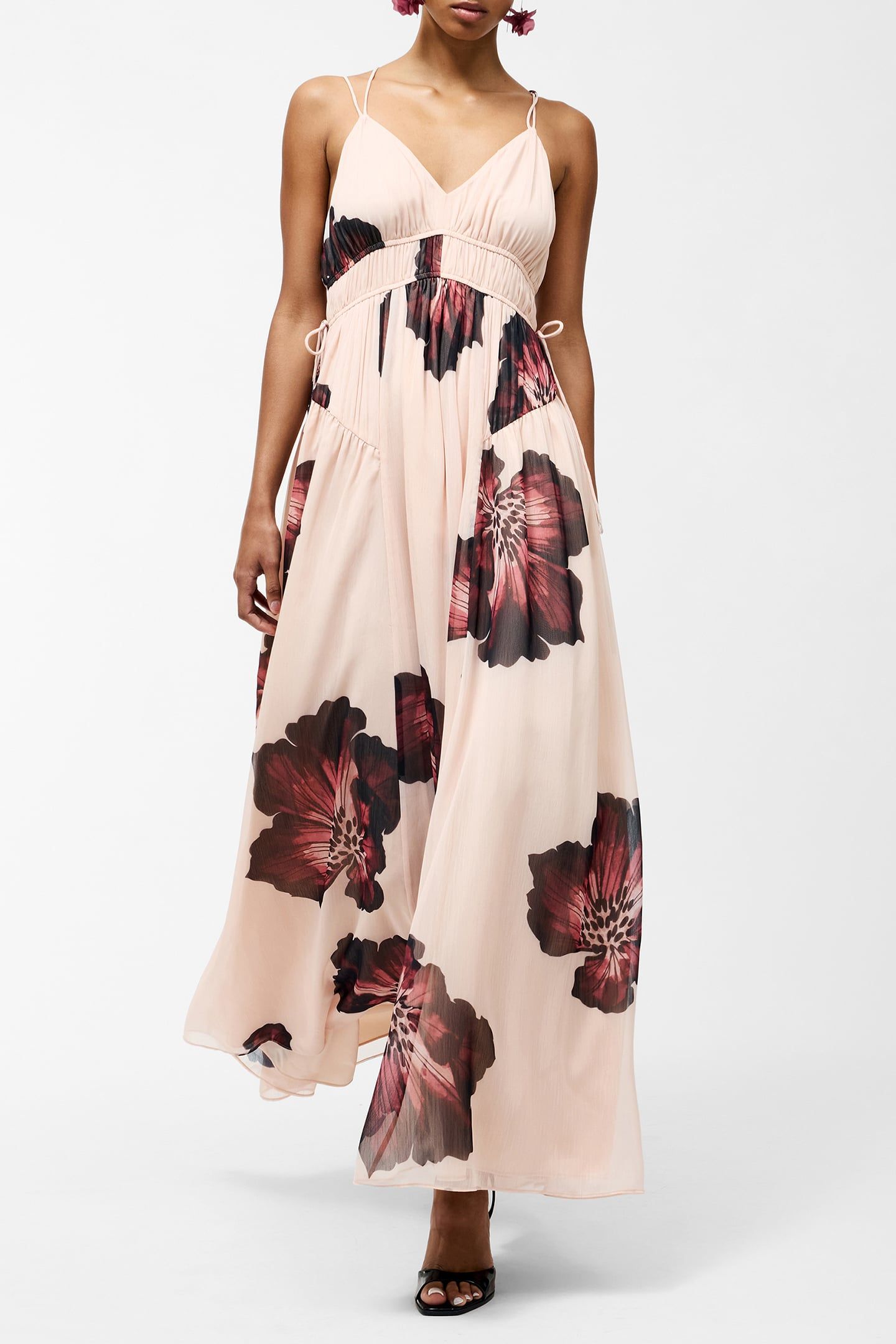 button down white maxi dress Avery Shirt Dress