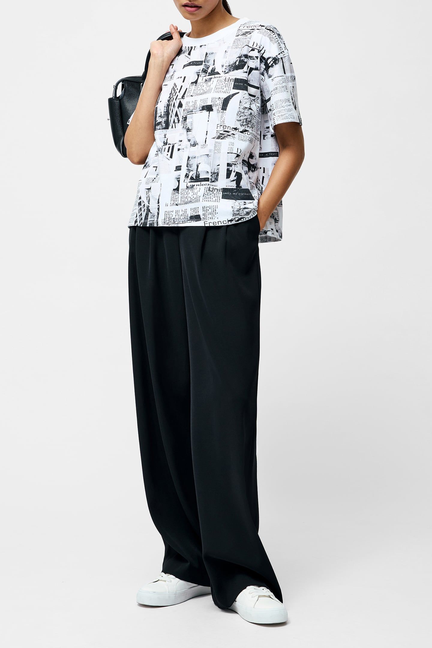 ATLANTIS DORI S/S TEE BLACK/WHITE 2